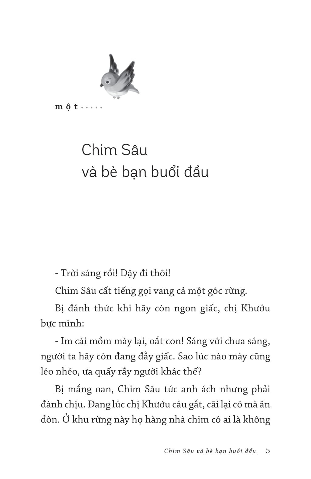 Văn Học Thiếu Nhi - Chim Sâu Và Bè Bạn Ở Rừng - Ảnh 4