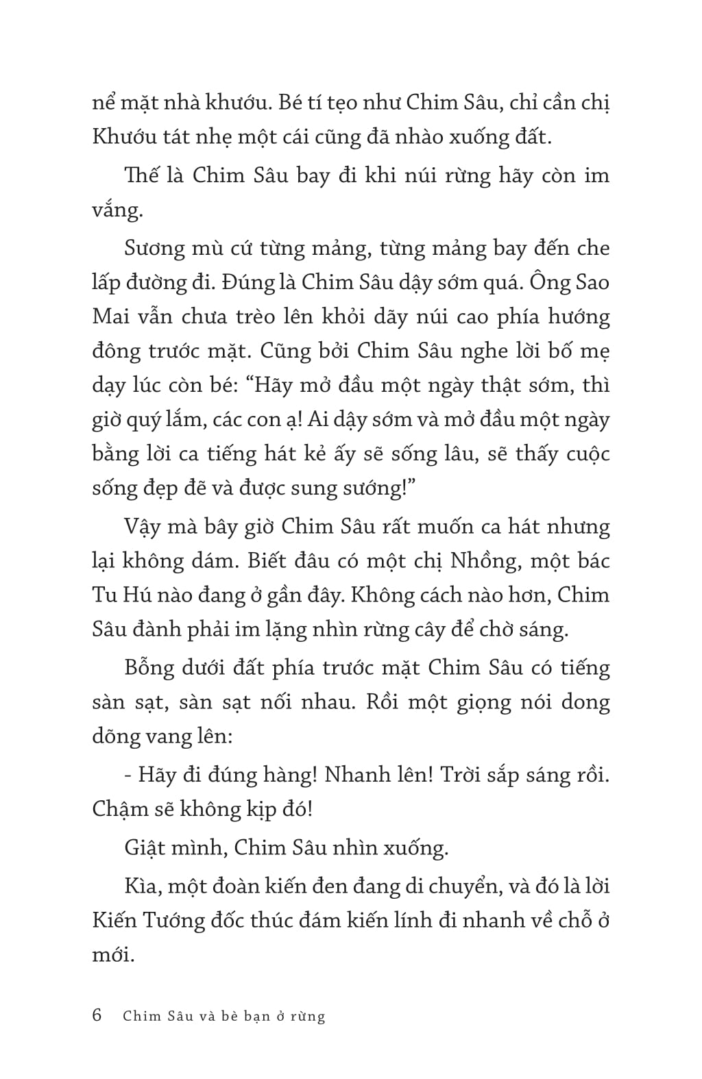 Văn Học Thiếu Nhi - Chim Sâu Và Bè Bạn Ở Rừng - Ảnh 5