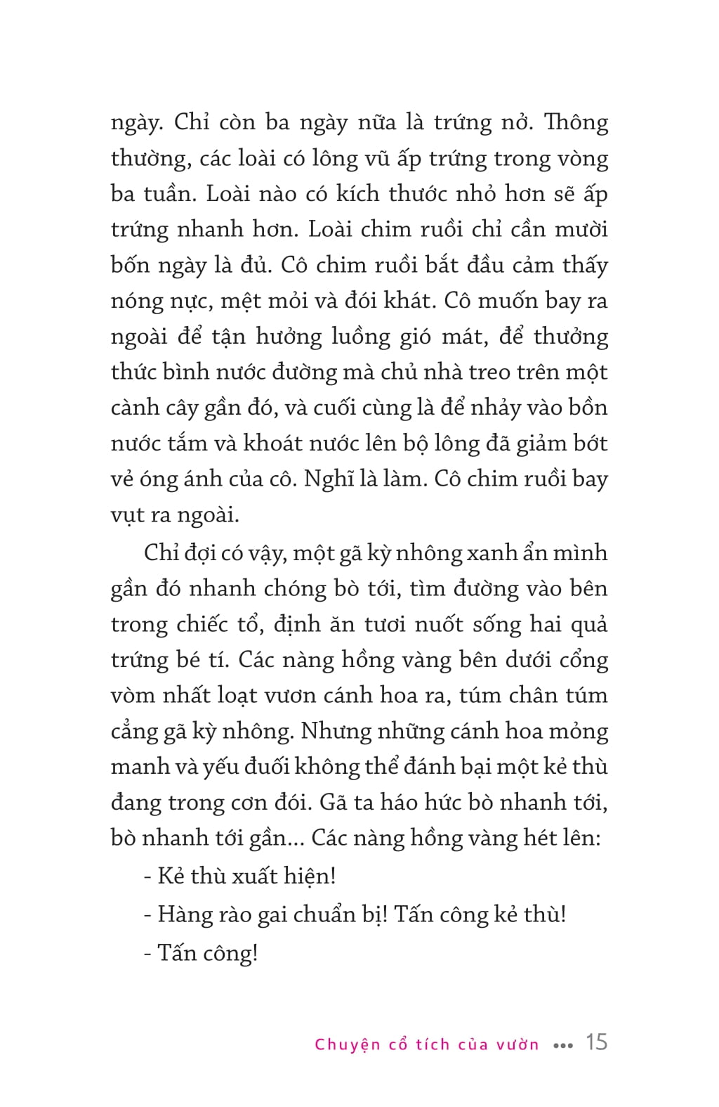văn học thiếu nhi - chuyện cổ tích của vườn - Ảnh 15