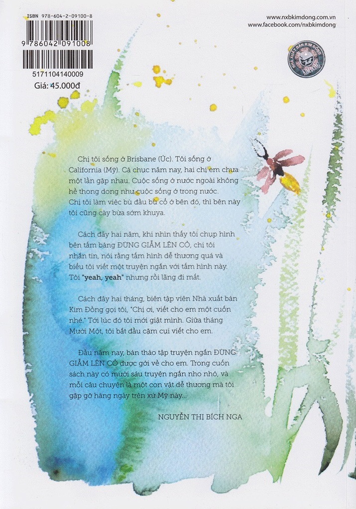 văn học thiếu nhi - dấu ấn thế hệ mới - đừng giẫm lên cỏ - Ảnh 6