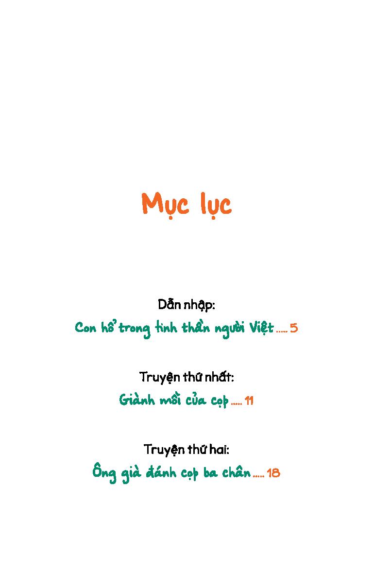 văn học thiếu nhi - những truyện kỳ thú về cọp chưa ai kể - Ảnh 17