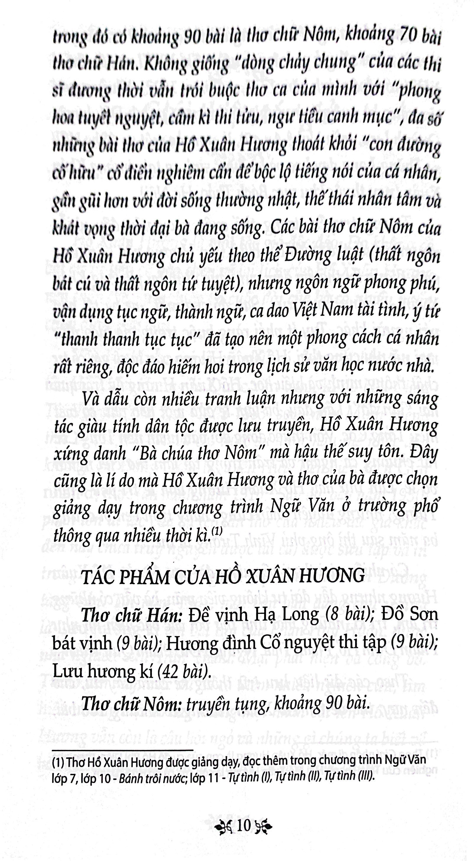 văn học trong nhà trường - thơ hồ xuân hương - Ảnh 5