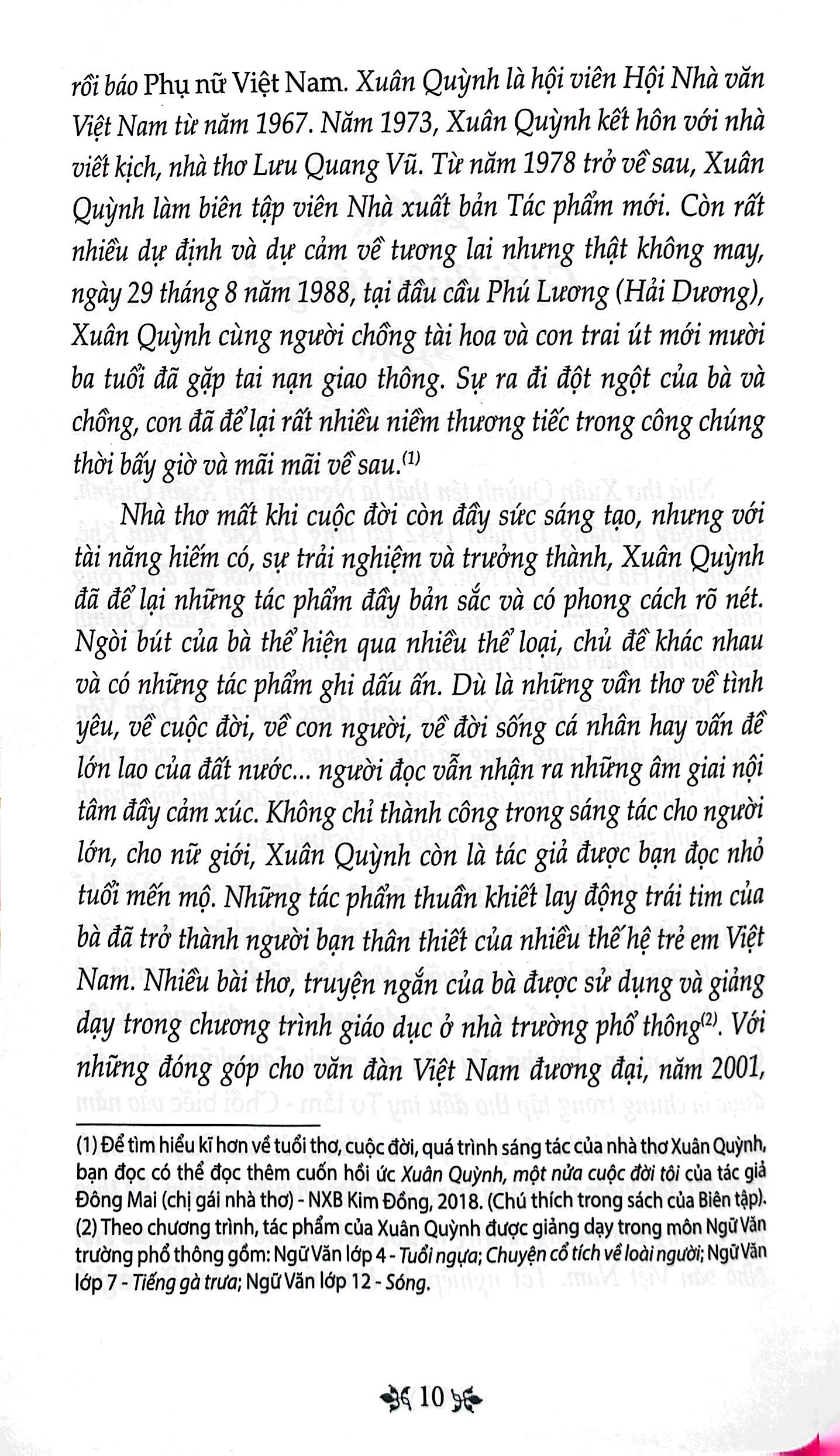 văn học trong nhà trường - thơ xuân quỳnh - Ảnh 5