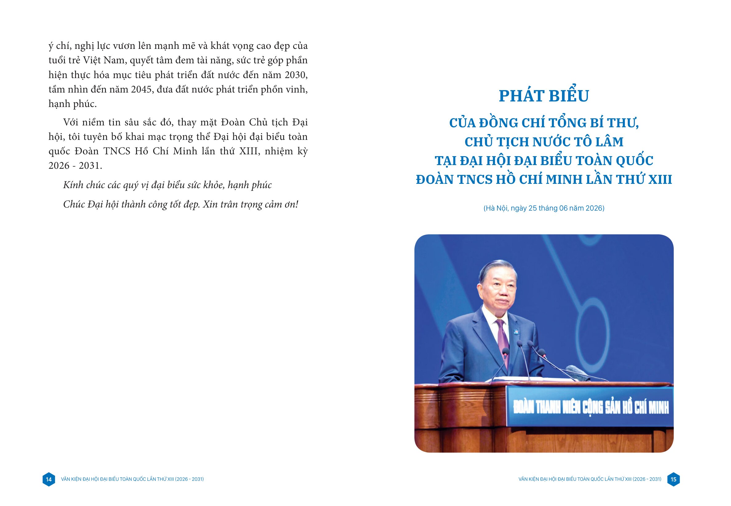 Văn Kiện Đại Hội Đại Biểu Toàn Quốc Lần Thứ XIII (2026-2031) - Ảnh 6