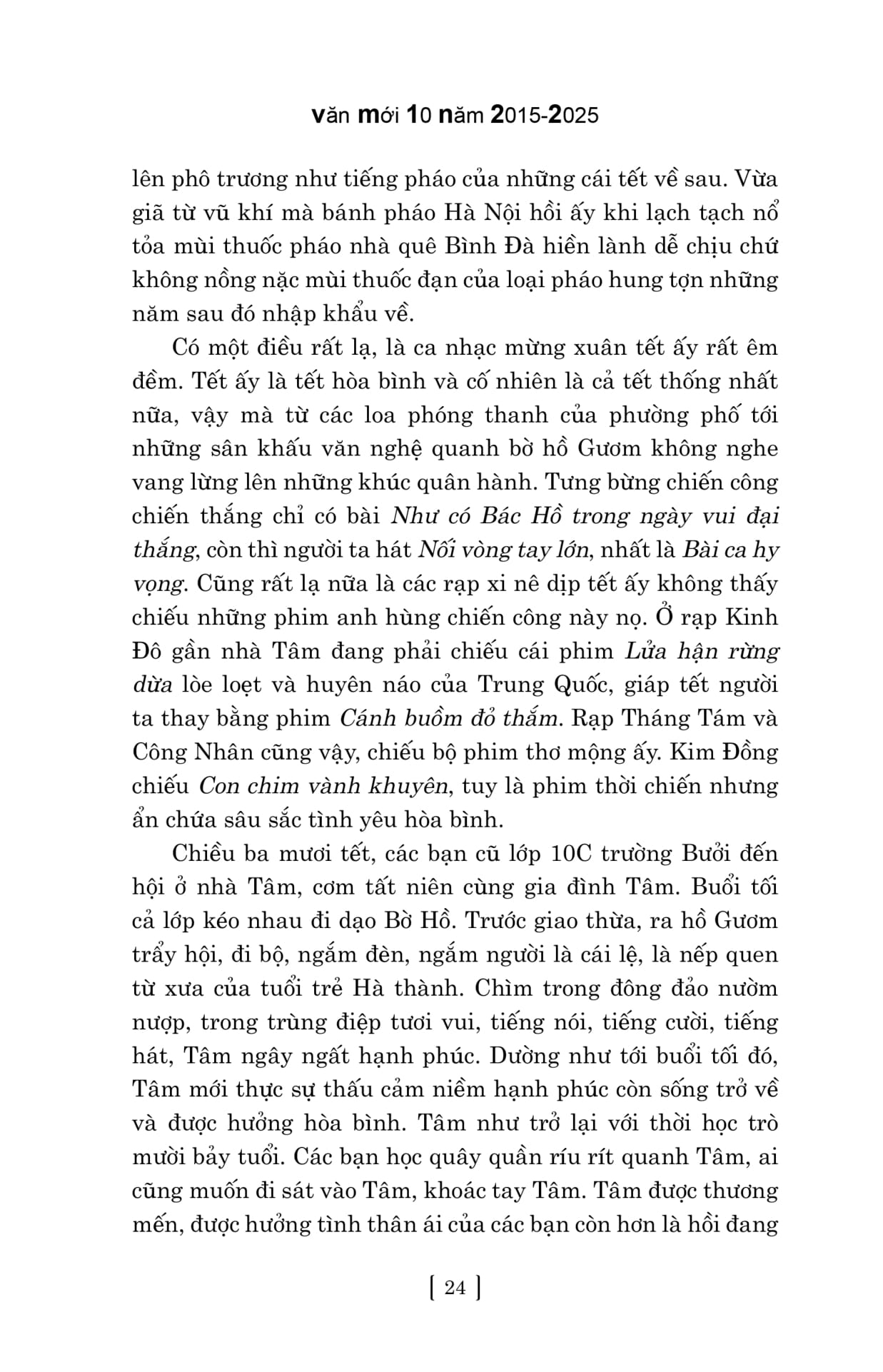 Văn Mới 10 Năm 2015-2025 - Hợp Tuyển Văn Xuôi Của Các Tác Giả Mới Và Tác Giả Đang Được Mến Mộ - Ảnh 22
