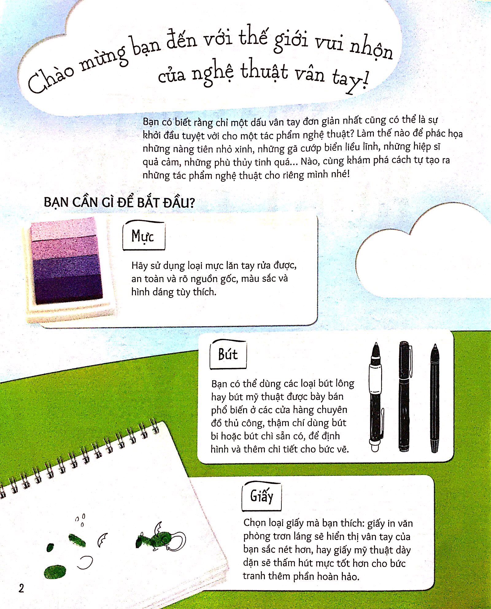 vân tay vui nhộn - tạo hình nhân vật hoạt hình - Ảnh 2