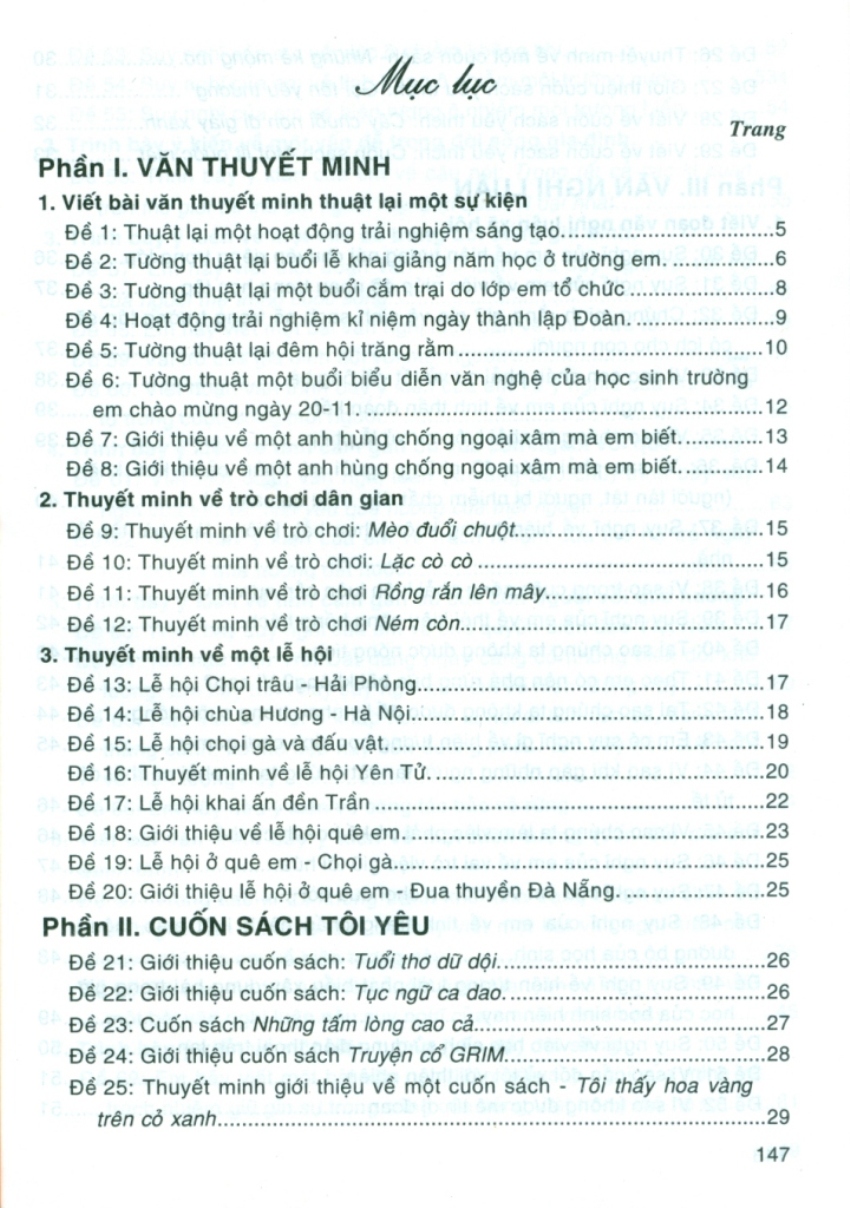 văn thuyết minh-biểu cảm-nghị luận lớp 6 (dùng chung cho các bộ sgk hiện hành) - Ảnh 5