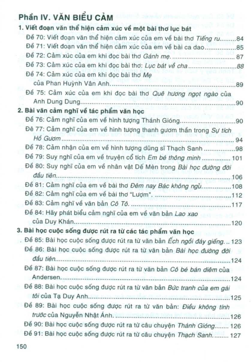 văn thuyết minh-biểu cảm-nghị luận lớp 6 (dùng chung cho các bộ sgk hiện hành) - Ảnh 7