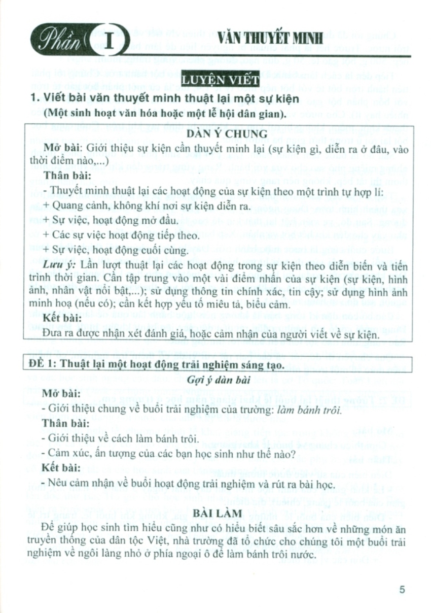văn thuyết minh-biểu cảm-nghị luận lớp 6 (dùng chung cho các bộ sgk hiện hành) - Ảnh 9