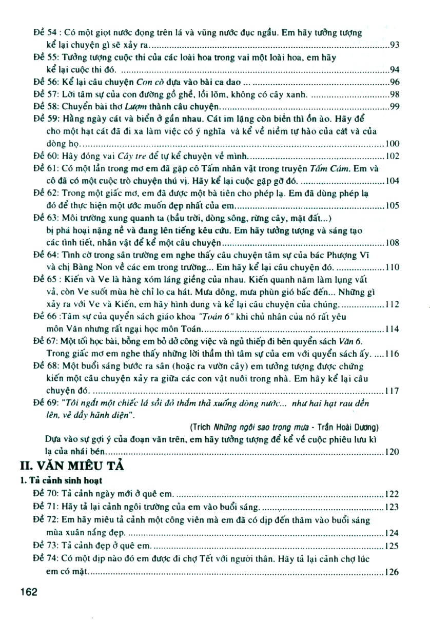 văn tự sự - miêu tả lớp 6 (theo chương trình giáo dục phổ thông mới) - Ảnh 6