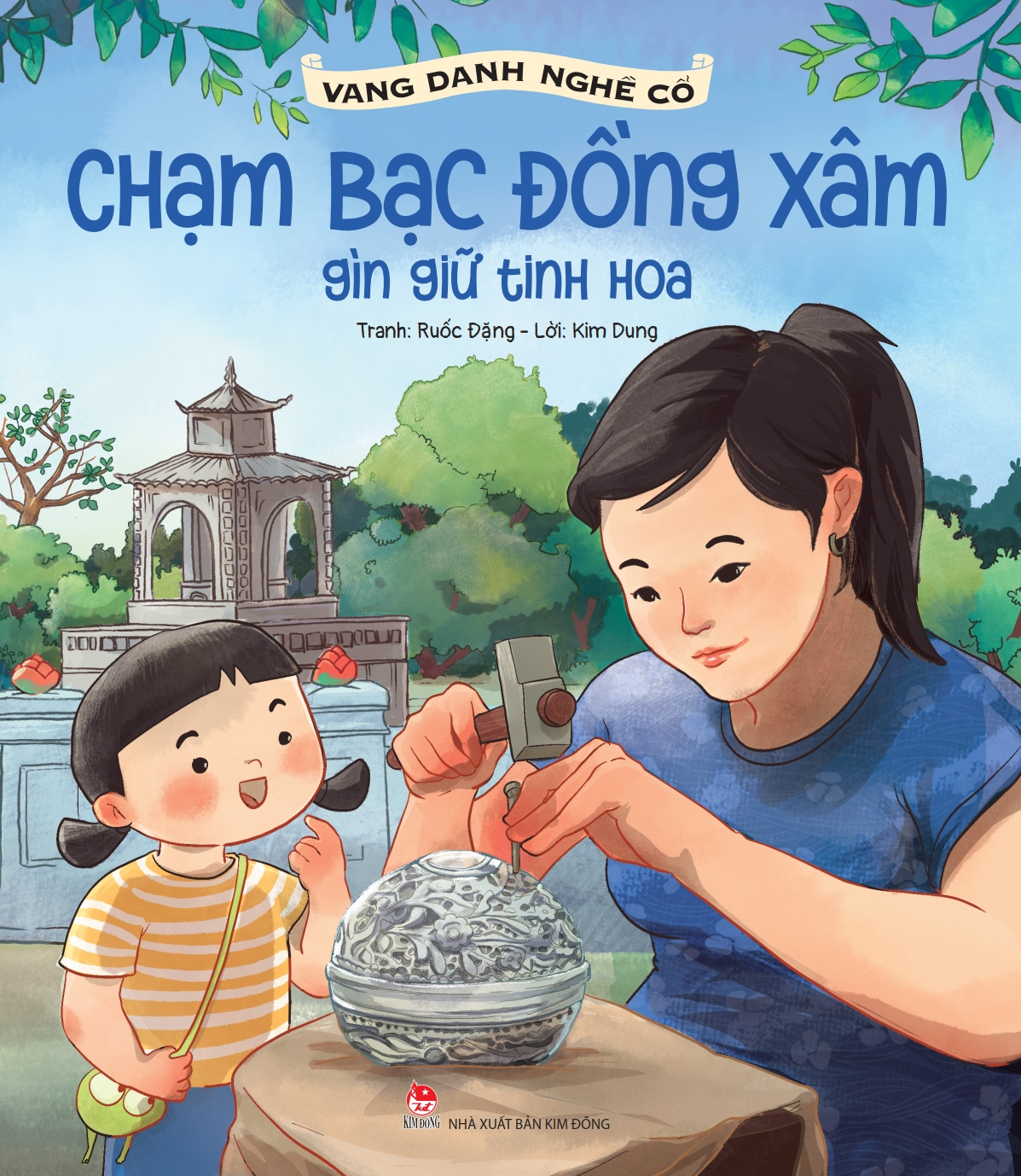 vang danh nghề cổ - chạm bạc đồng xâm - gìn giữ tinh hoa - Ảnh 2