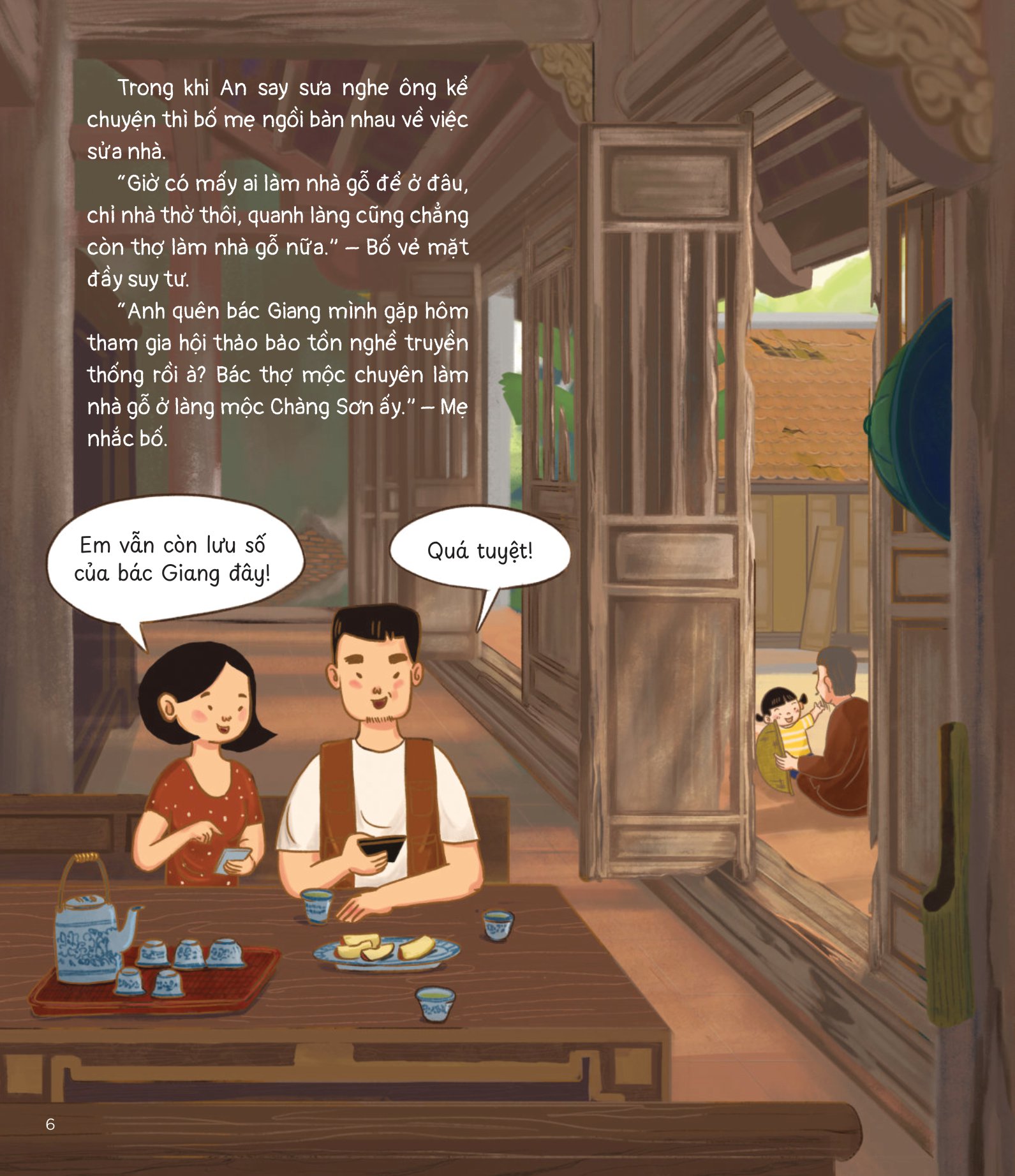 vang danh nghề cổ - làng mộc chàng sơn - nét chạm của thời gian - Ảnh 7