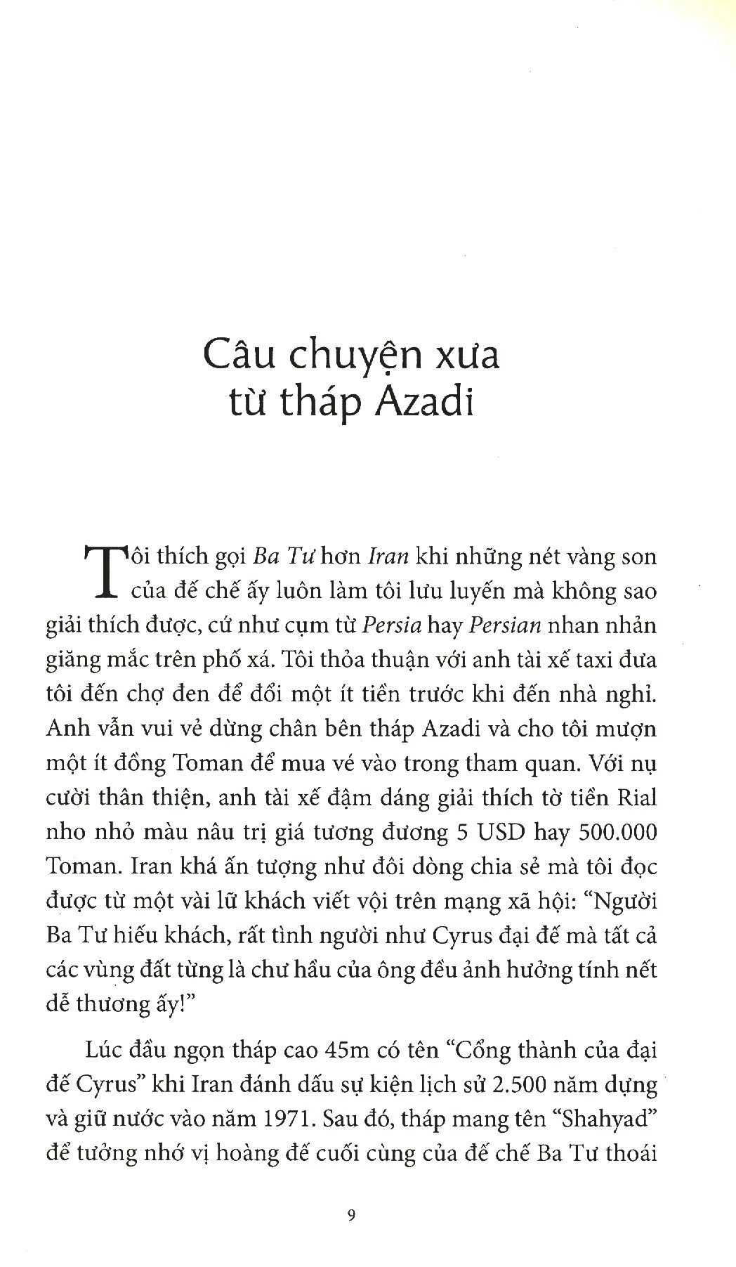 vàng son một thuở ba tư (tập du ký) - Ảnh 6