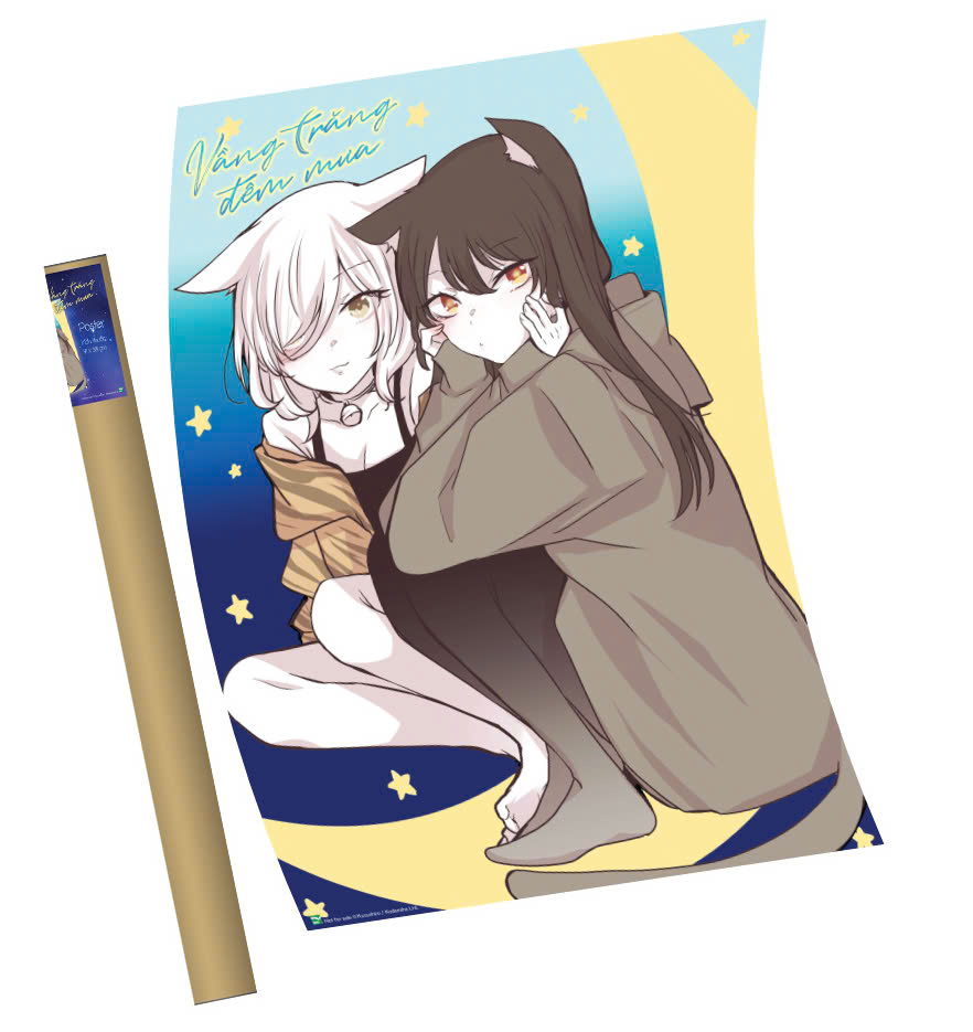 vầng trăng đêm mưa - tập 4 - bản sưu tầm - tặng kèm card ngọc trai + poster - Ảnh 4