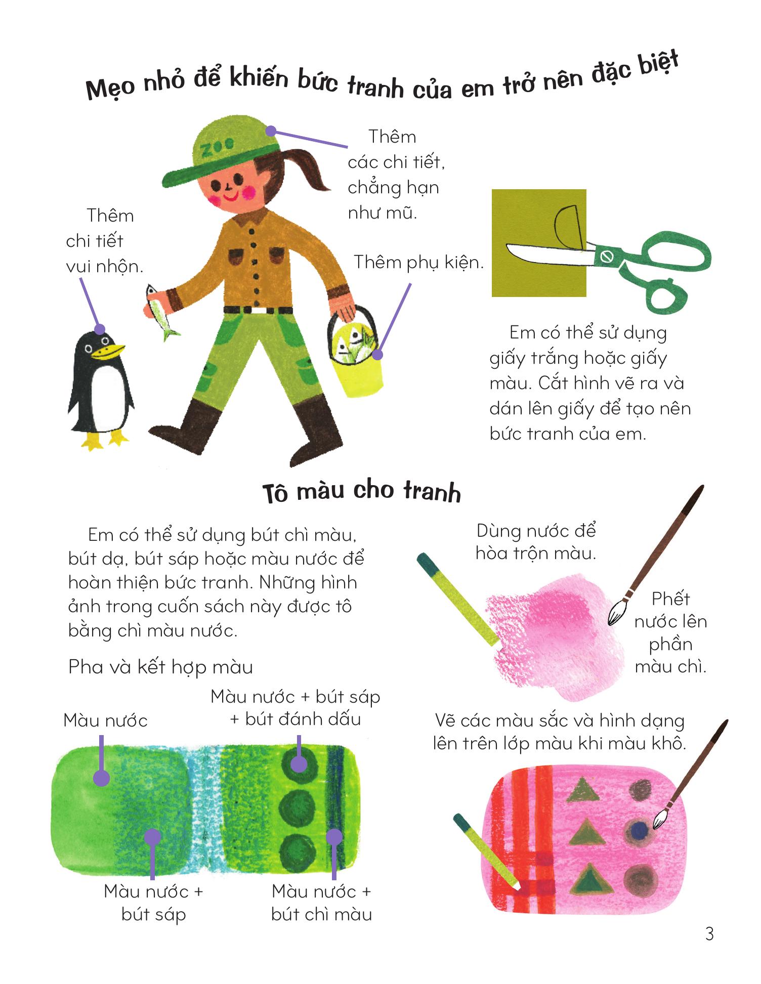 Vẽ Các Nhân Vật Bằng Khuôn Hình Sáng Tạo - Ảnh 5