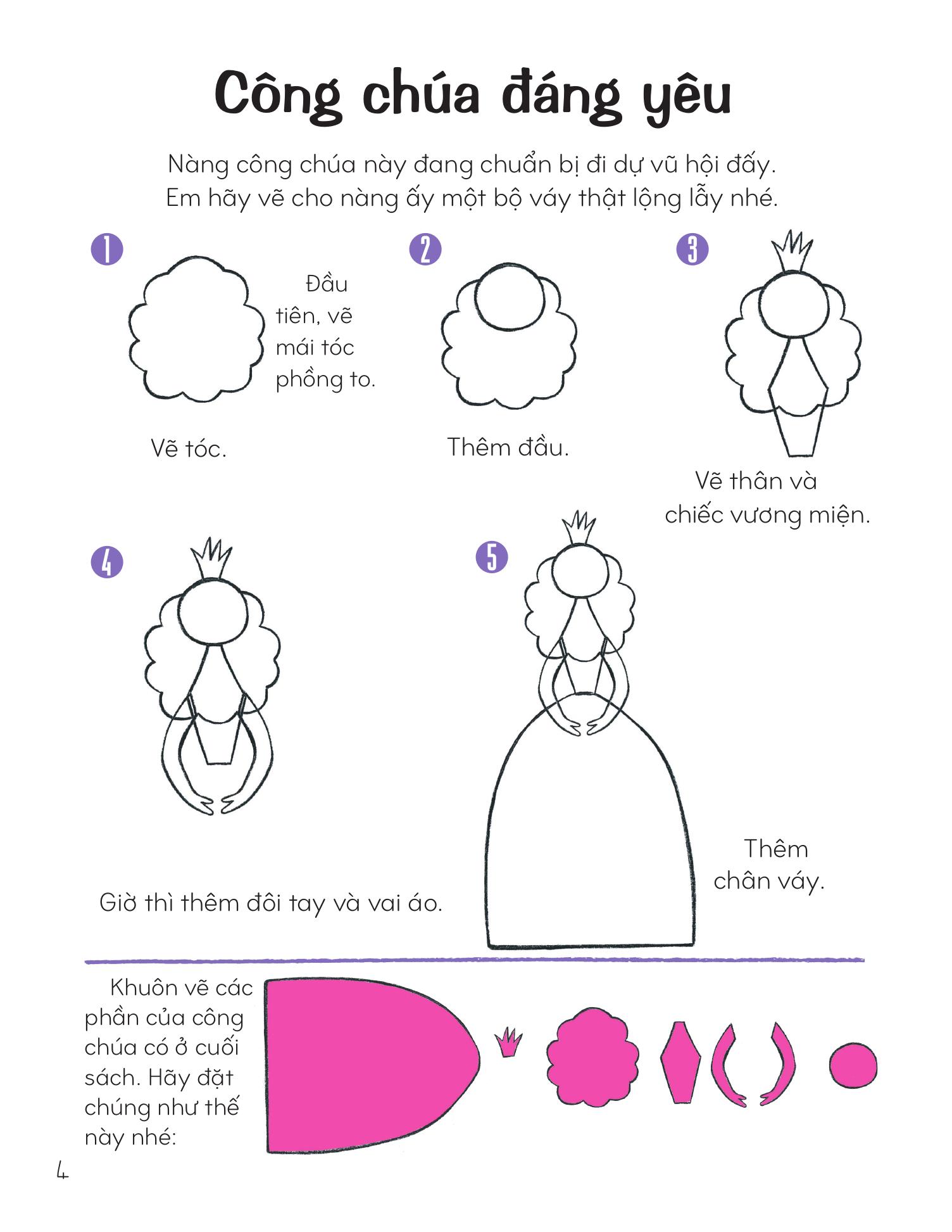 Vẽ Các Nhân Vật Bằng Khuôn Hình Sáng Tạo - Ảnh 6