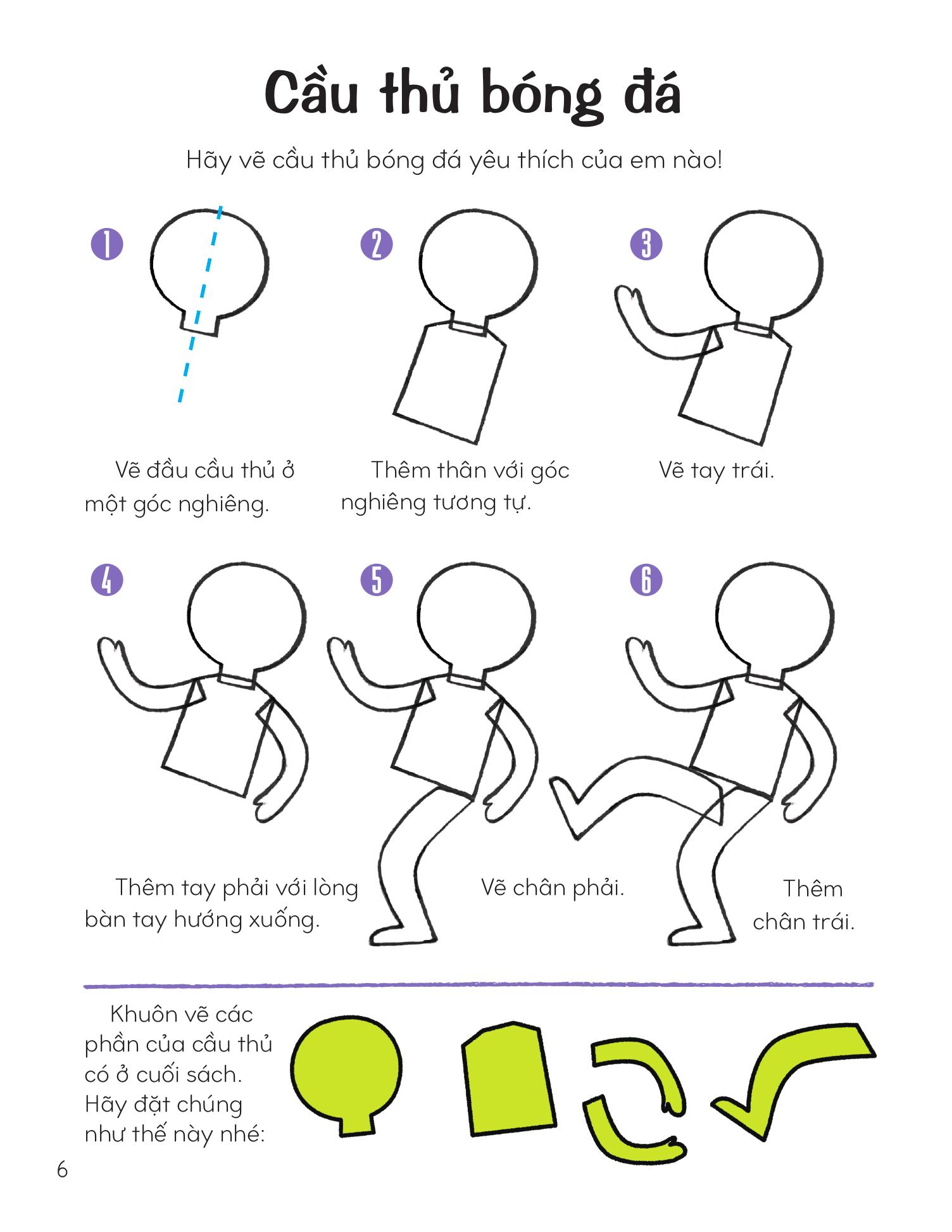 Vẽ Các Nhân Vật Bằng Khuôn Hình Sáng Tạo - Ảnh 8