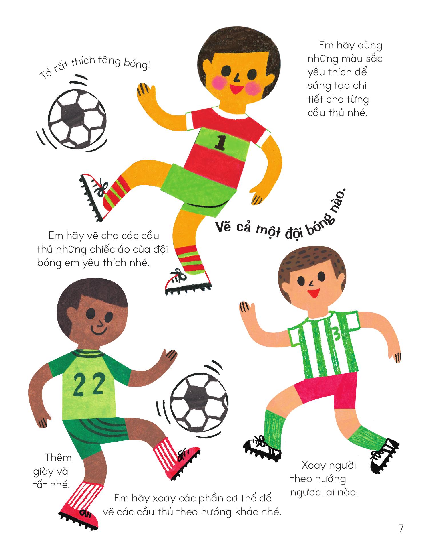 Vẽ Các Nhân Vật Bằng Khuôn Hình Sáng Tạo - Ảnh 9