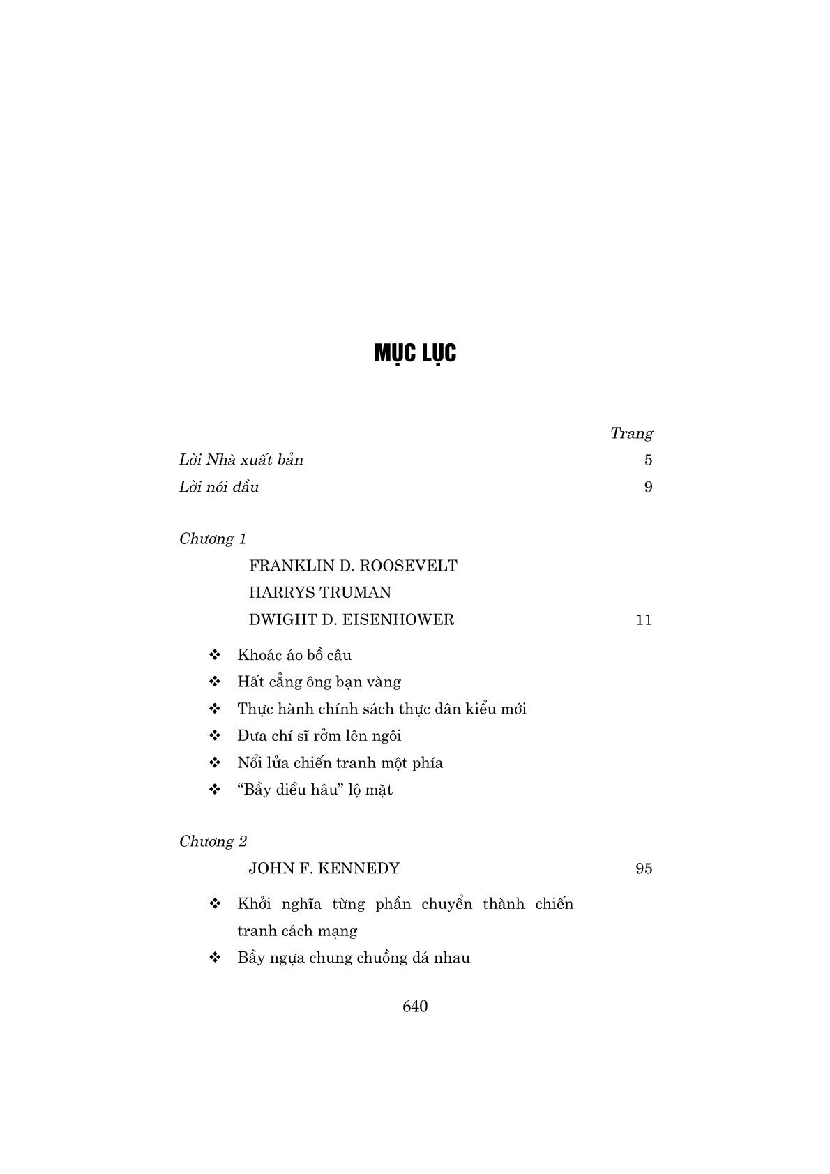 Về Các Tổng Thống Mỹ Trong Cuộc Chiến Tranh Xâm Lược Việt Nam - Ảnh 5