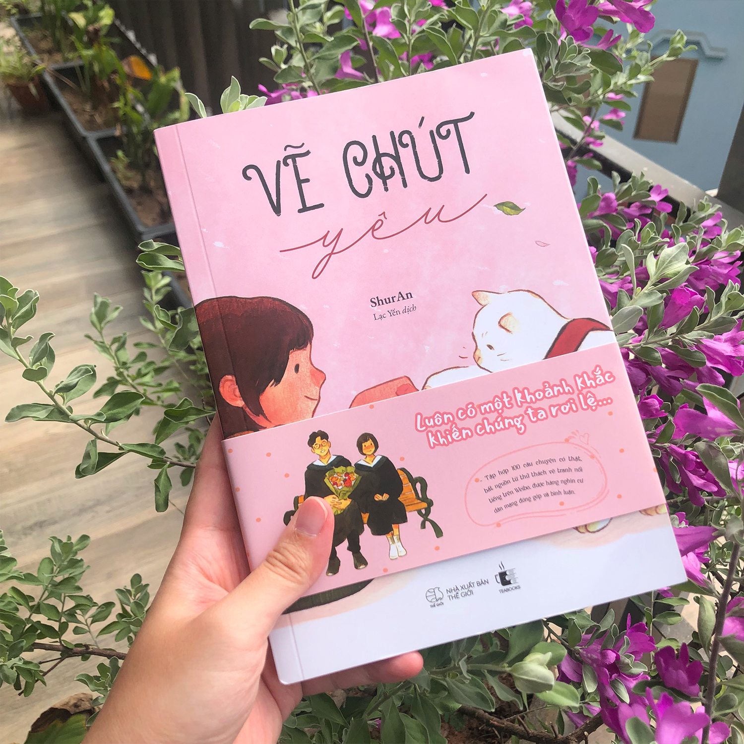 vẽ chút yêu - tặng kèm obi + bookmark - Ảnh 4