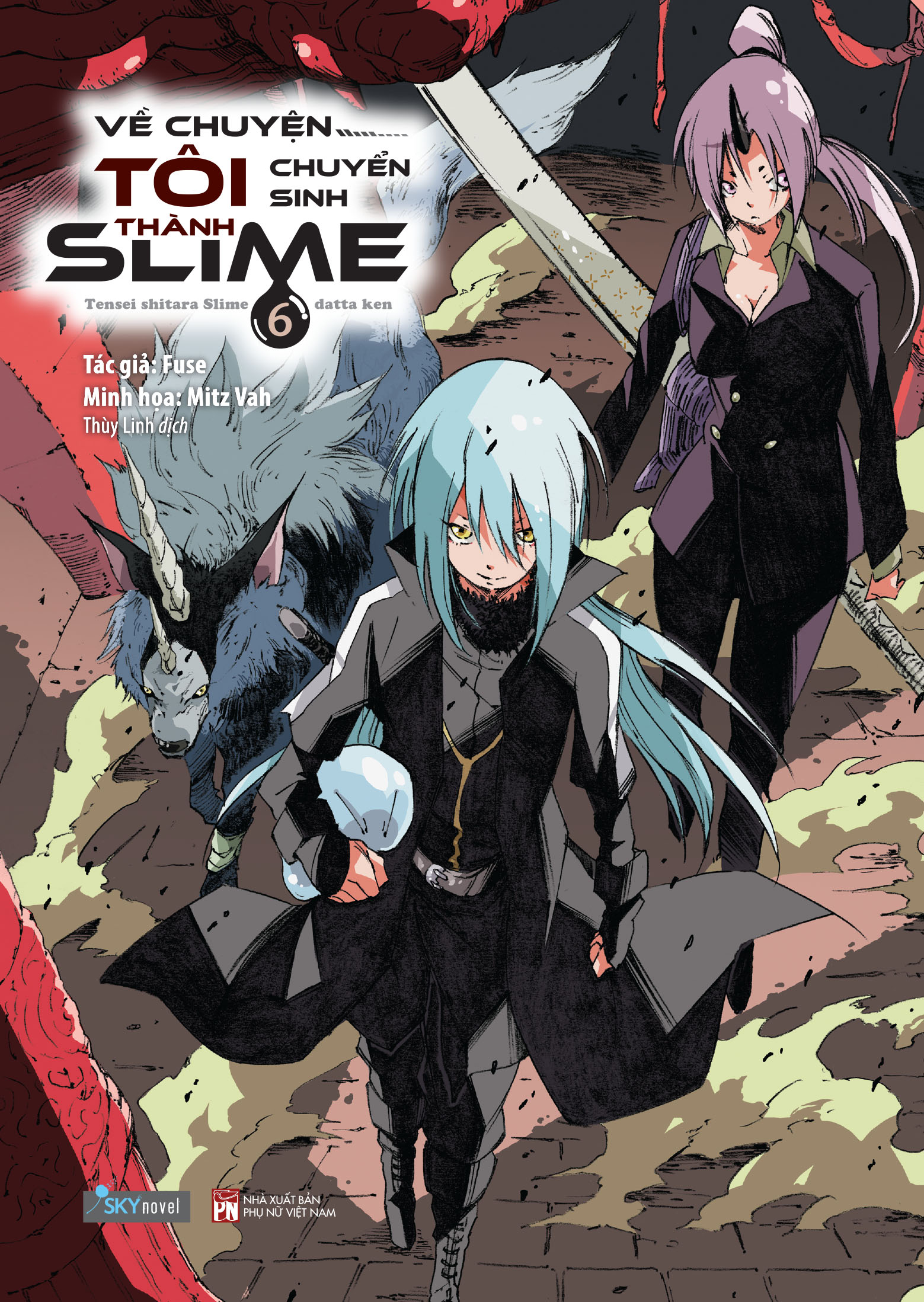 về chuyện tôi chuyển sinh thành slime - tập 6 - bản đặc biệt - tặng kèm bookmark + postcard + card hologram - Ảnh 3