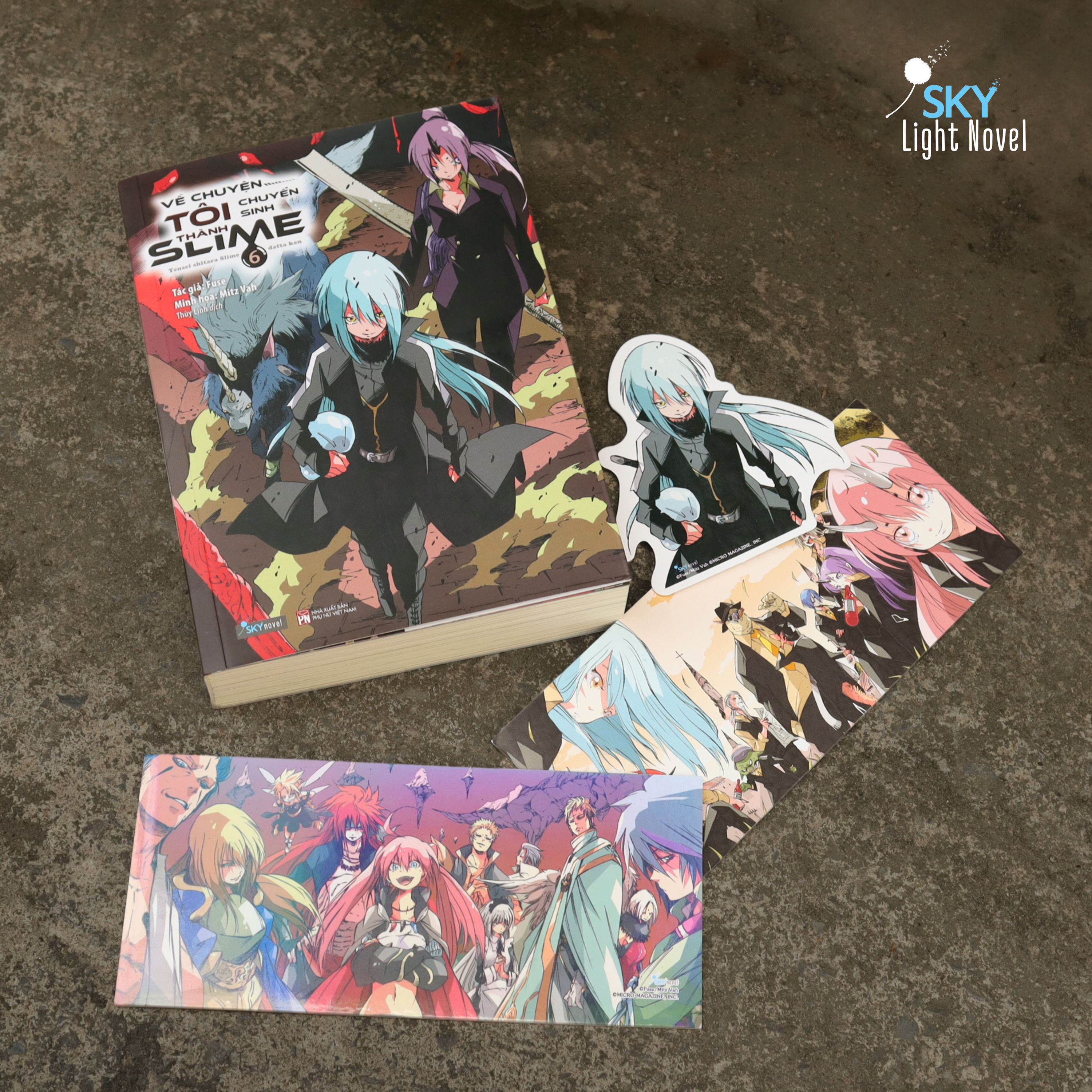 về chuyện tôi chuyển sinh thành slime - tập 6 - bản đặc biệt - tặng kèm bookmark + postcard + card hologram - Ảnh 7