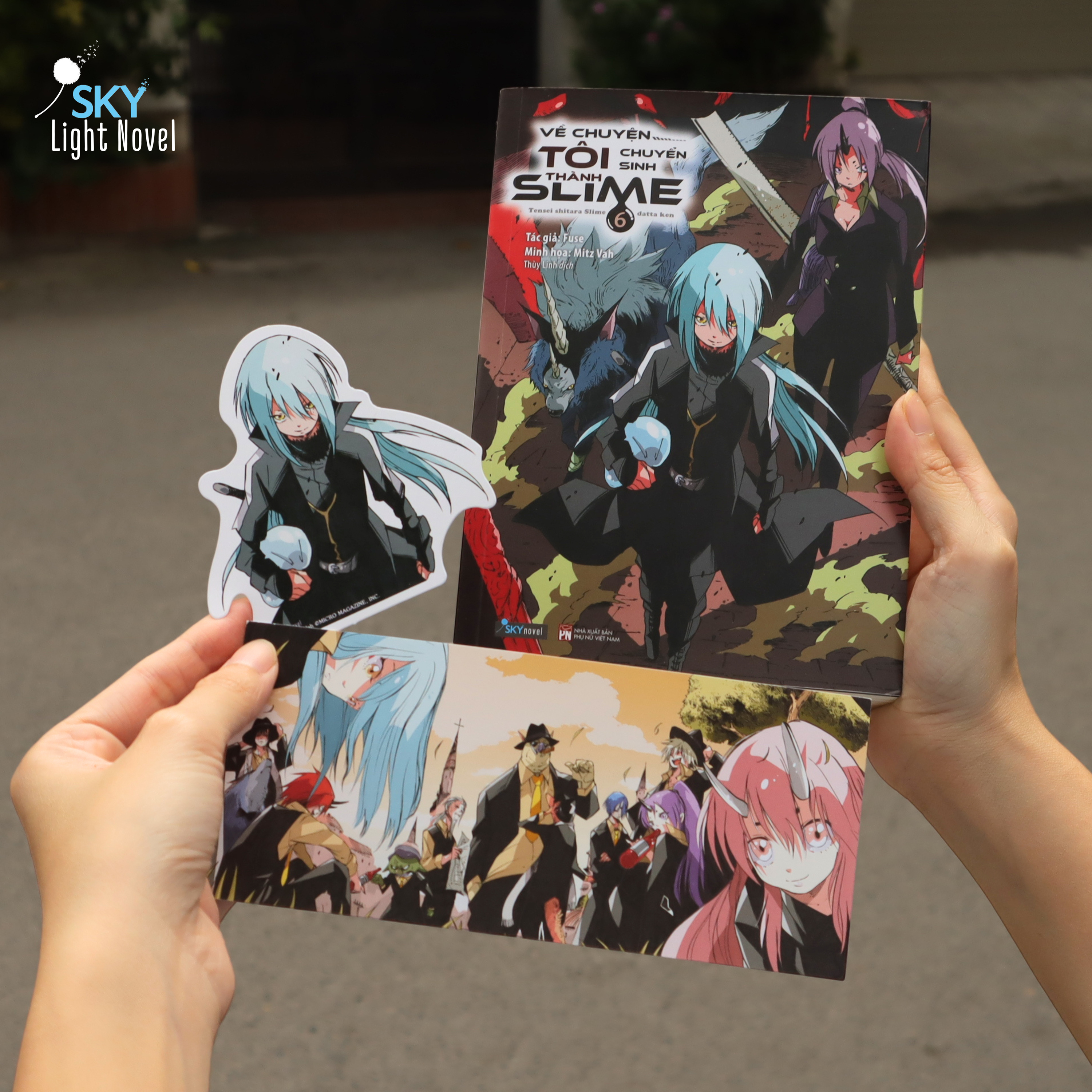 về chuyện tôi chuyển sinh thành slime - tập 6 - bản đặc biệt - tặng kèm bookmark + postcard + card hologram - Ảnh 8