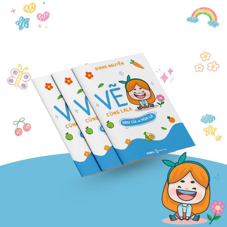 Vẽ Cùng La La - Rau Củ Và Hoa Lá - Ảnh 4