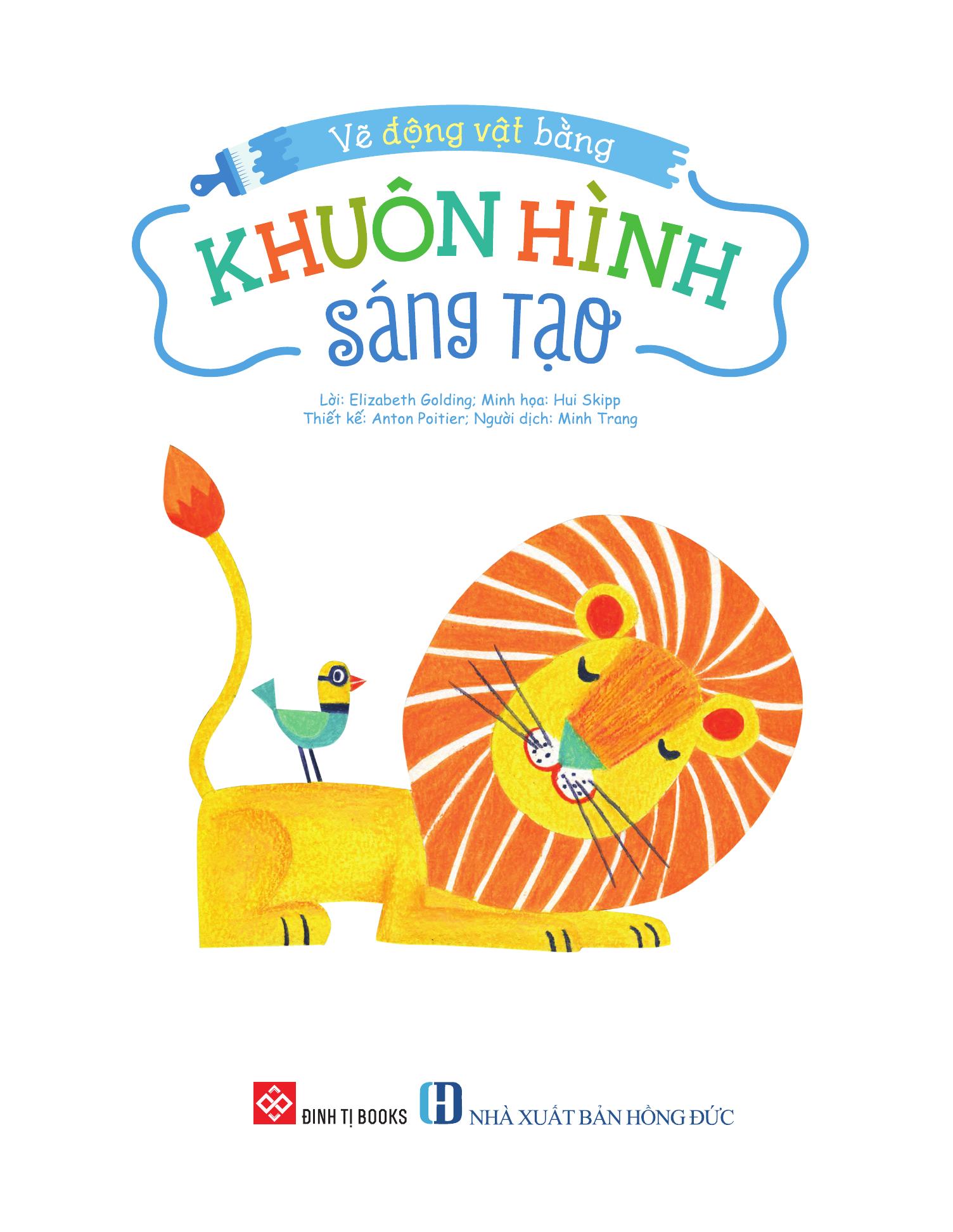 Vẽ Động Vật Bằng Khuôn Hình Sáng Tạo - Ảnh 3