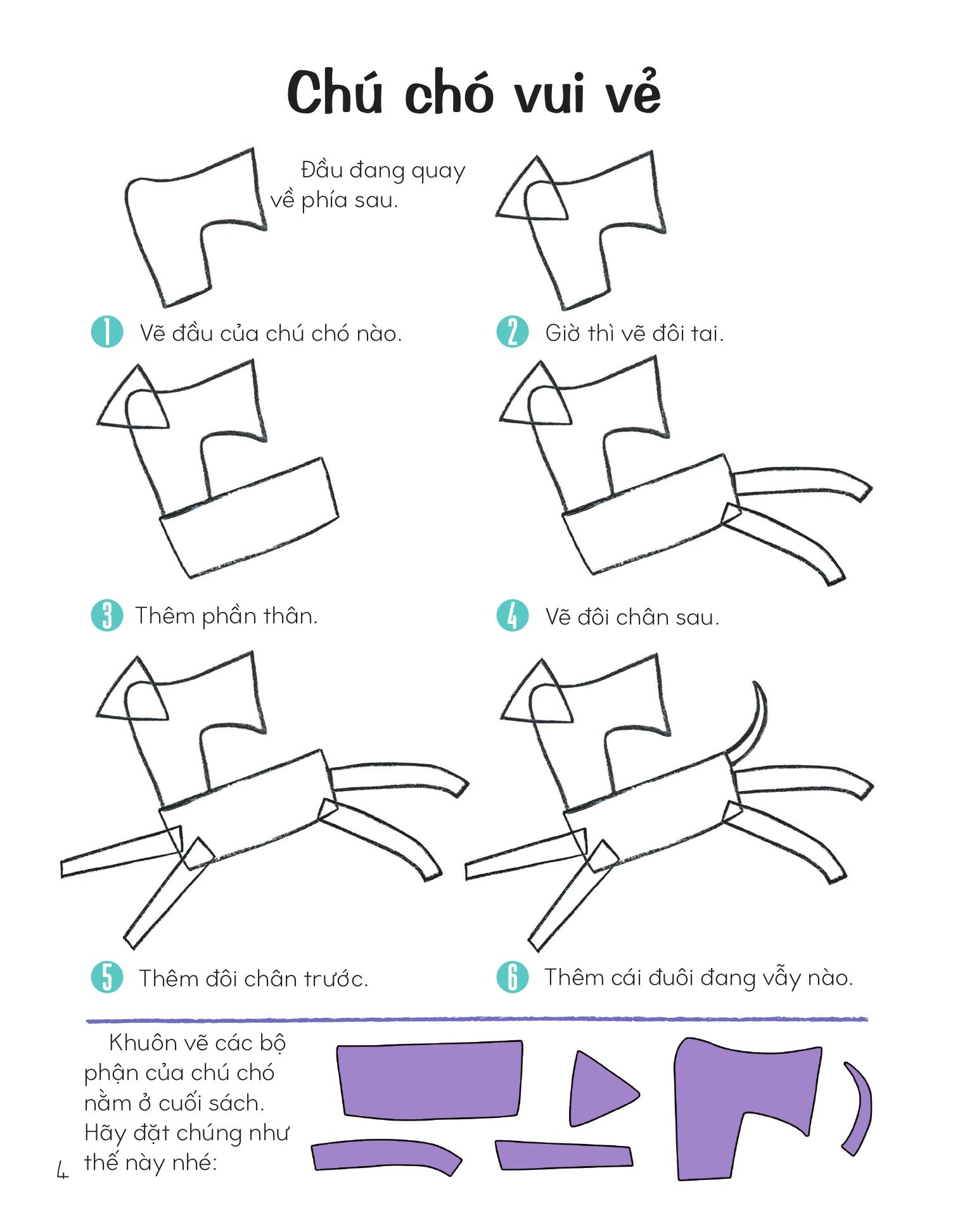 Vẽ Động Vật Bằng Khuôn Hình Sáng Tạo - Ảnh 6