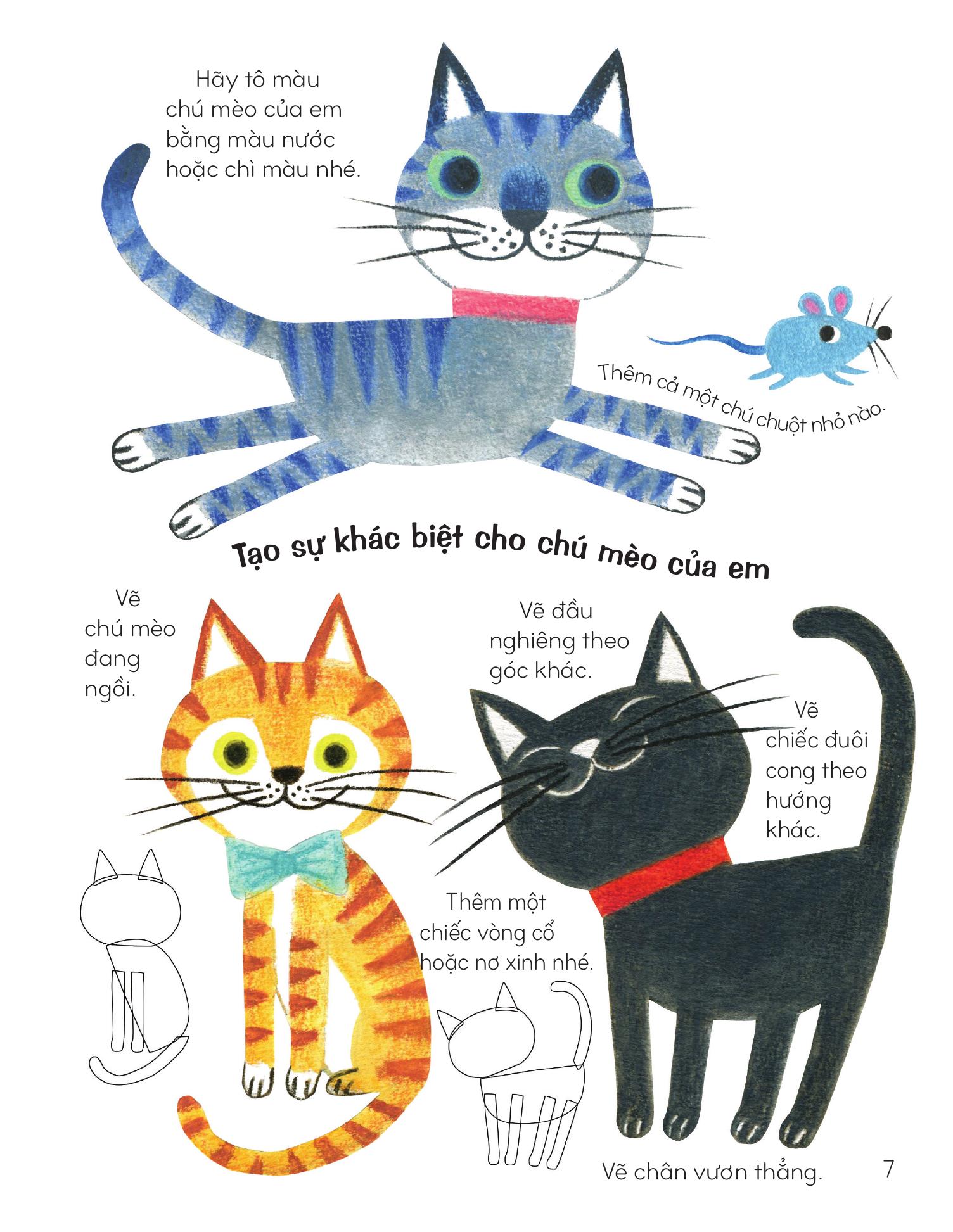 Vẽ Động Vật Bằng Khuôn Hình Sáng Tạo - Ảnh 9