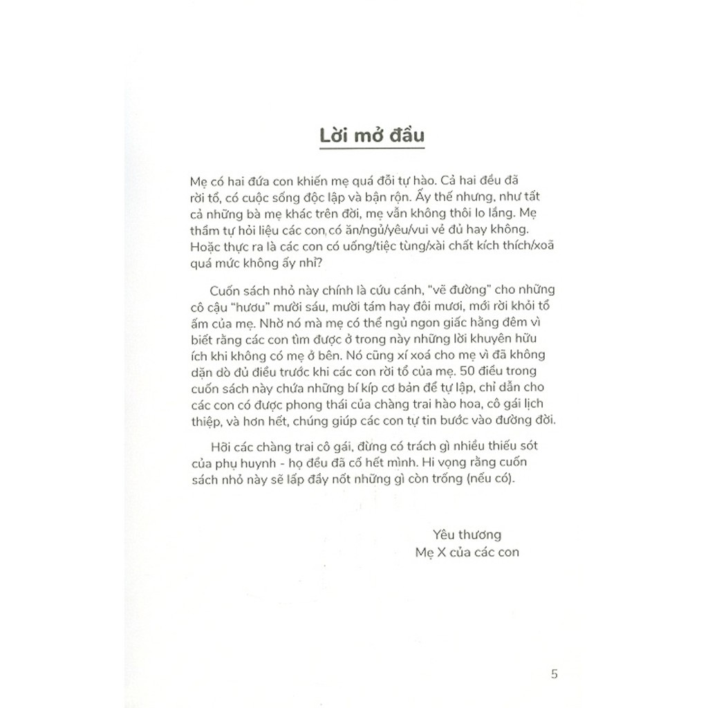 vẽ đường cho hươu tuổi 18 - cẩm nang tự lập - Ảnh 5