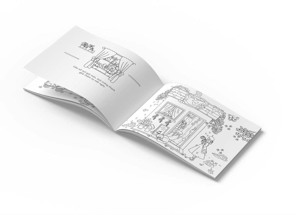 vẽ hạnh phúc trong an yên - cuốn sách tô màu lưu trữ thời gian - Ảnh 5