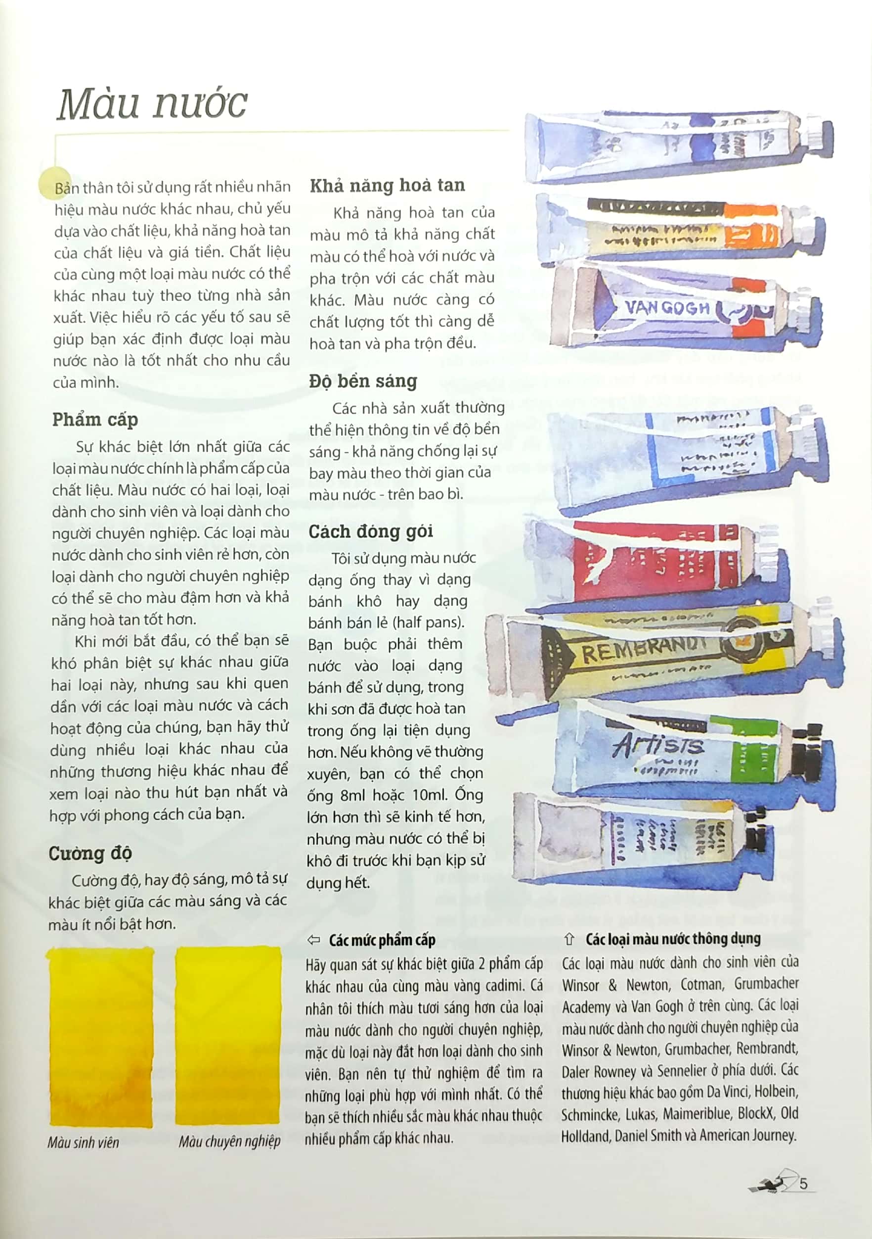 vẽ màu nước cho người mới bắt đầu (tái bản) - Ảnh 6