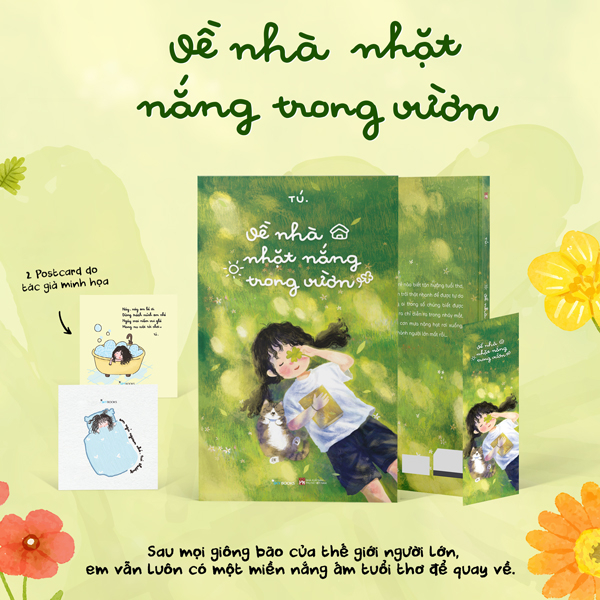 Về Nhà Nhặt Nắng Trong Vườn - Bản Đặc Biệt - Tặng Kèm 1 Bookmark + 2 Postcard