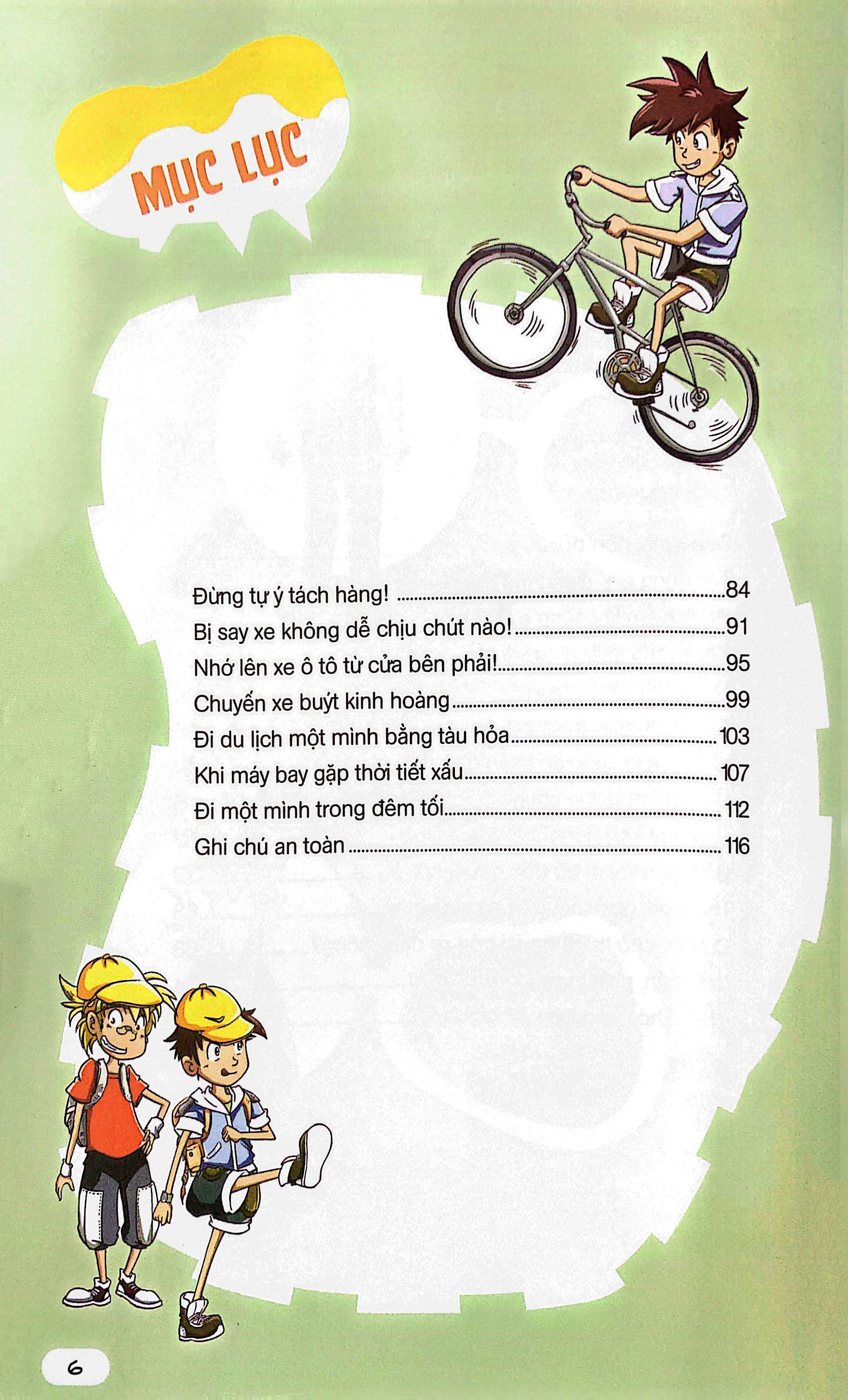 vệ sĩ tốt nhất là chính mình - 150++ kỹ năng an toàn dành cho học sinh - an toàn khi tham gia giao thông (dành cho trẻ từ 6-12 tuổi) - Ảnh 6