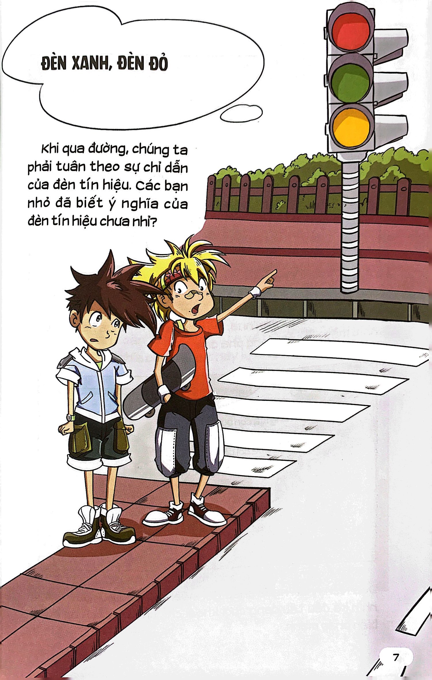 vệ sĩ tốt nhất là chính mình - 150++ kỹ năng an toàn dành cho học sinh - an toàn khi tham gia giao thông (dành cho trẻ từ 6-12 tuổi) - Ảnh 7