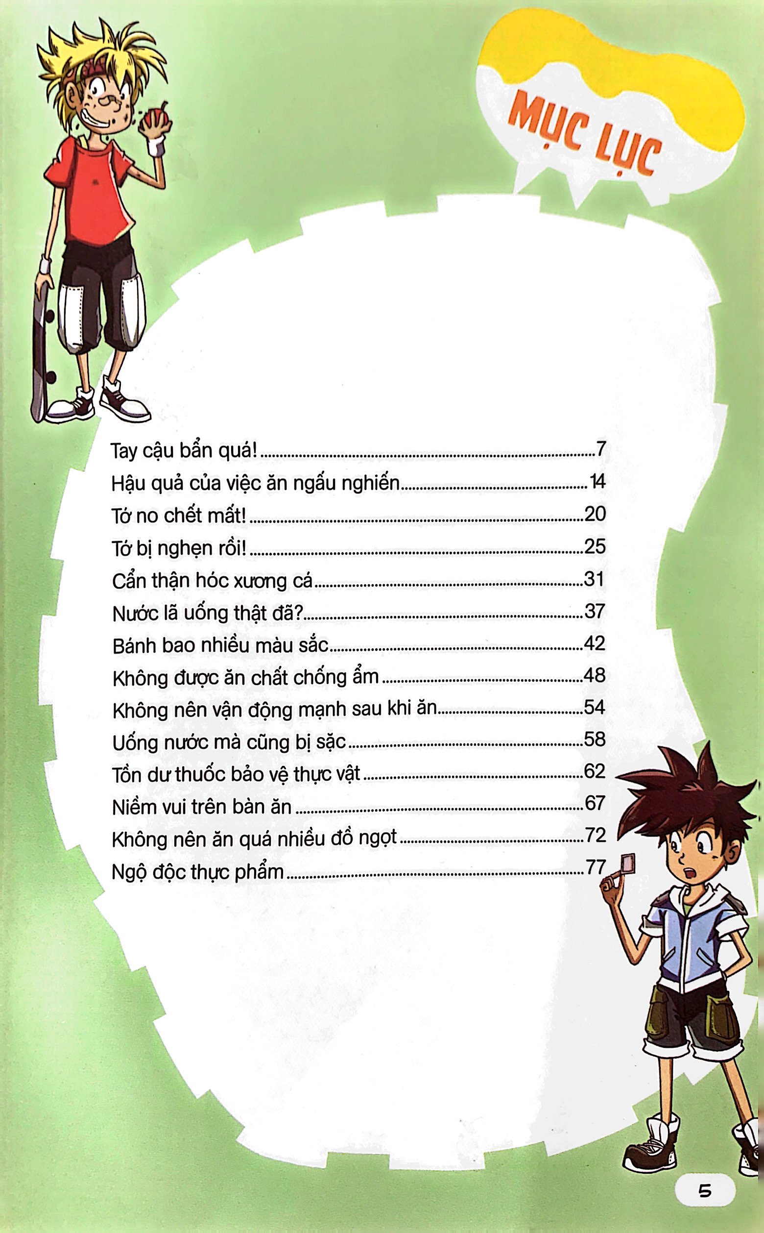 vệ sĩ tốt nhất là chính mình - 150++ kỹ năng an toàn dành cho học sinh - an toàn trong ăn uống (dành cho trẻ từ 6-12 tuổi) - Ảnh 5