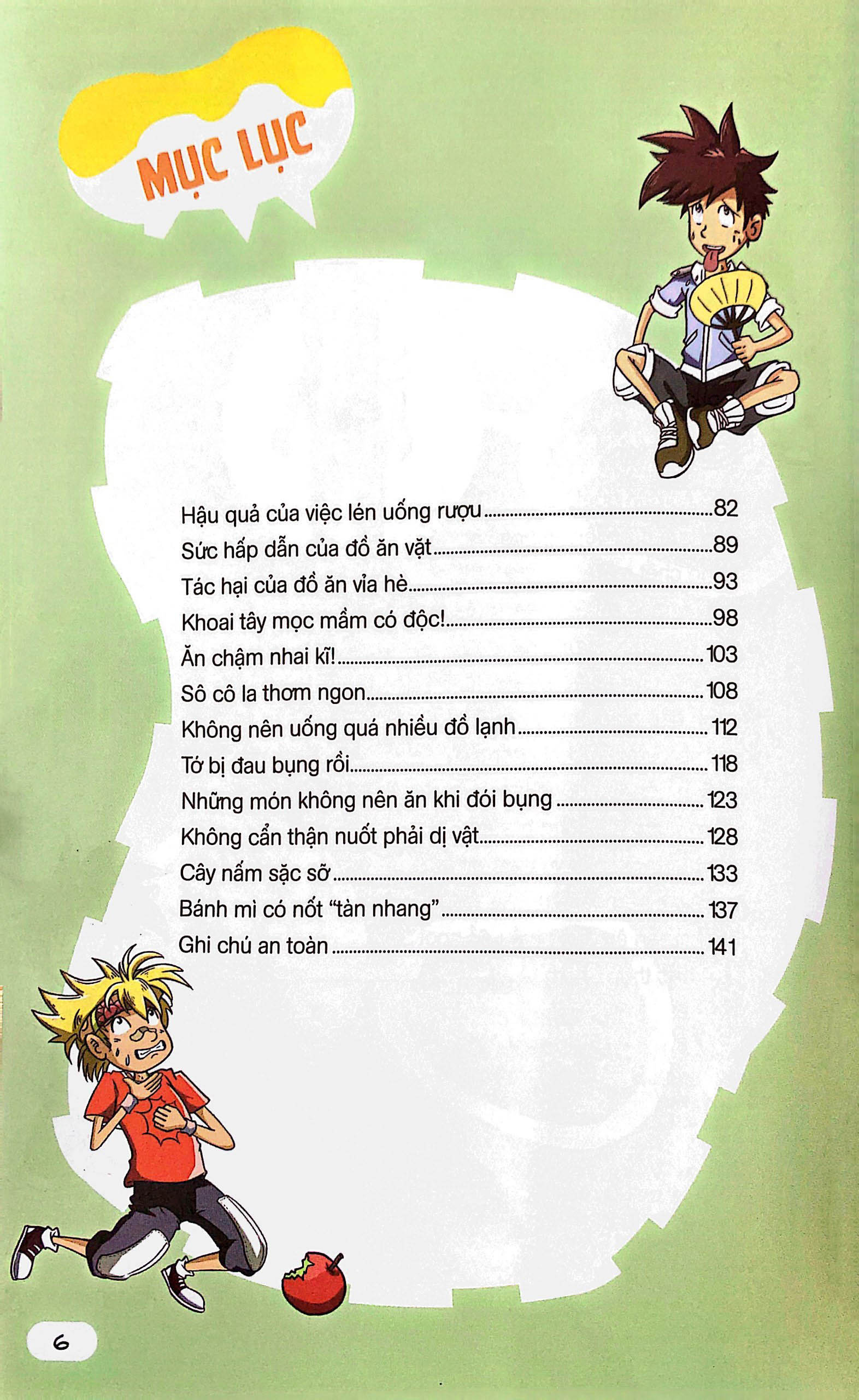 vệ sĩ tốt nhất là chính mình - 150++ kỹ năng an toàn dành cho học sinh - an toàn trong ăn uống (dành cho trẻ từ 6-12 tuổi) - Ảnh 6