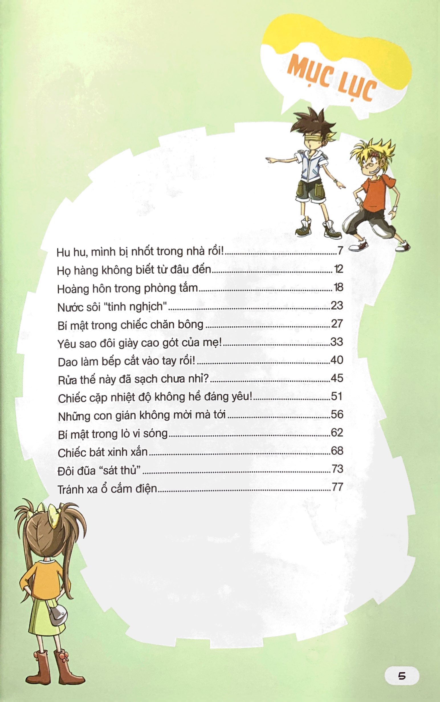 vệ sĩ tốt nhất là chính mình - 150++ kỹ năng an toàn dành cho học sinh - an toàn trong nhà (dành cho trẻ từ 6-12 tuổi) - Ảnh 5