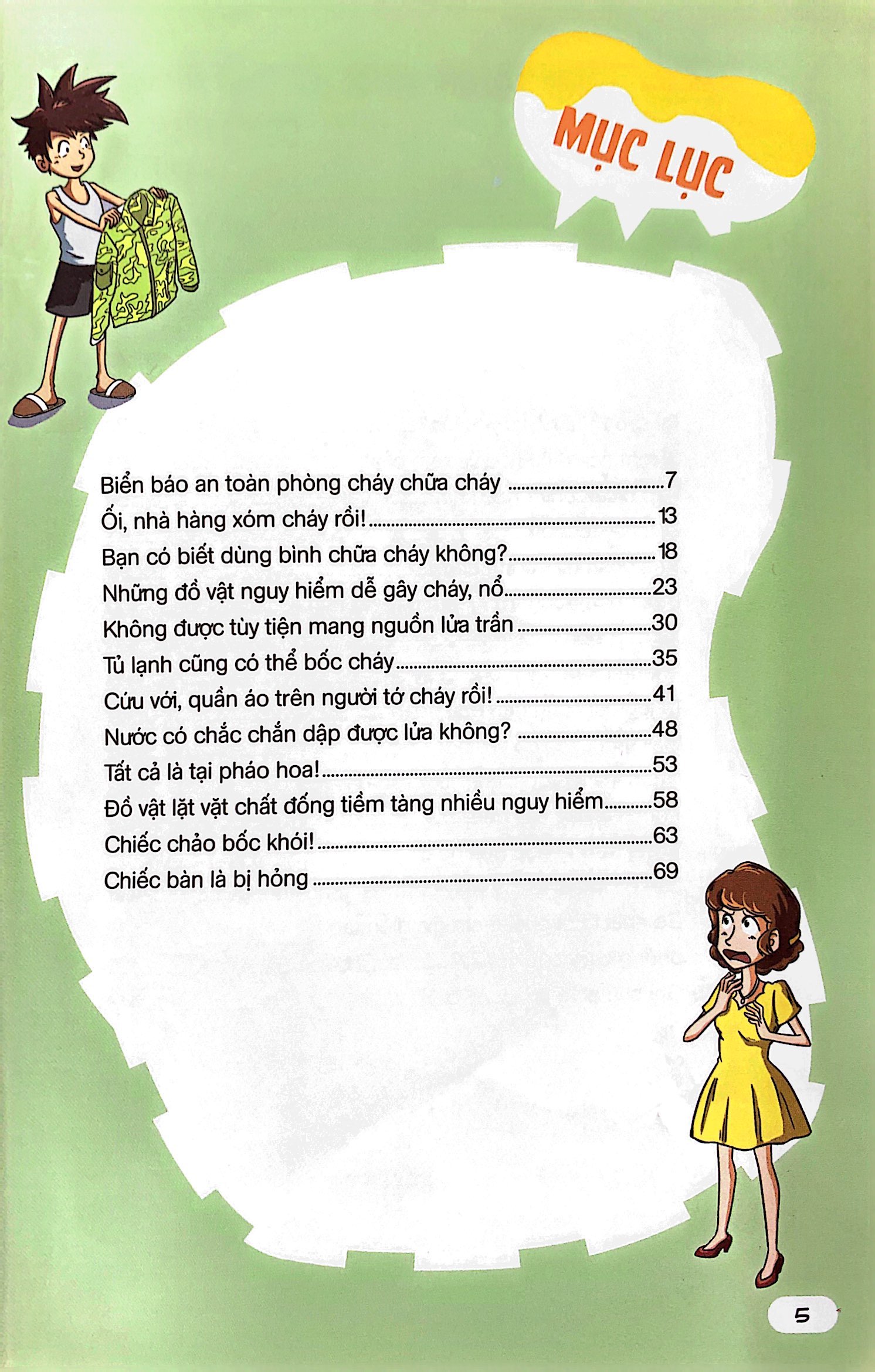 vệ sĩ tốt nhất là chính mình - 150++ kỹ năng an toàn dành cho học sinh - an toàn trong phòng cháy, chữa cháy (dành cho trẻ từ 6-12 tuổi) - Ảnh 5