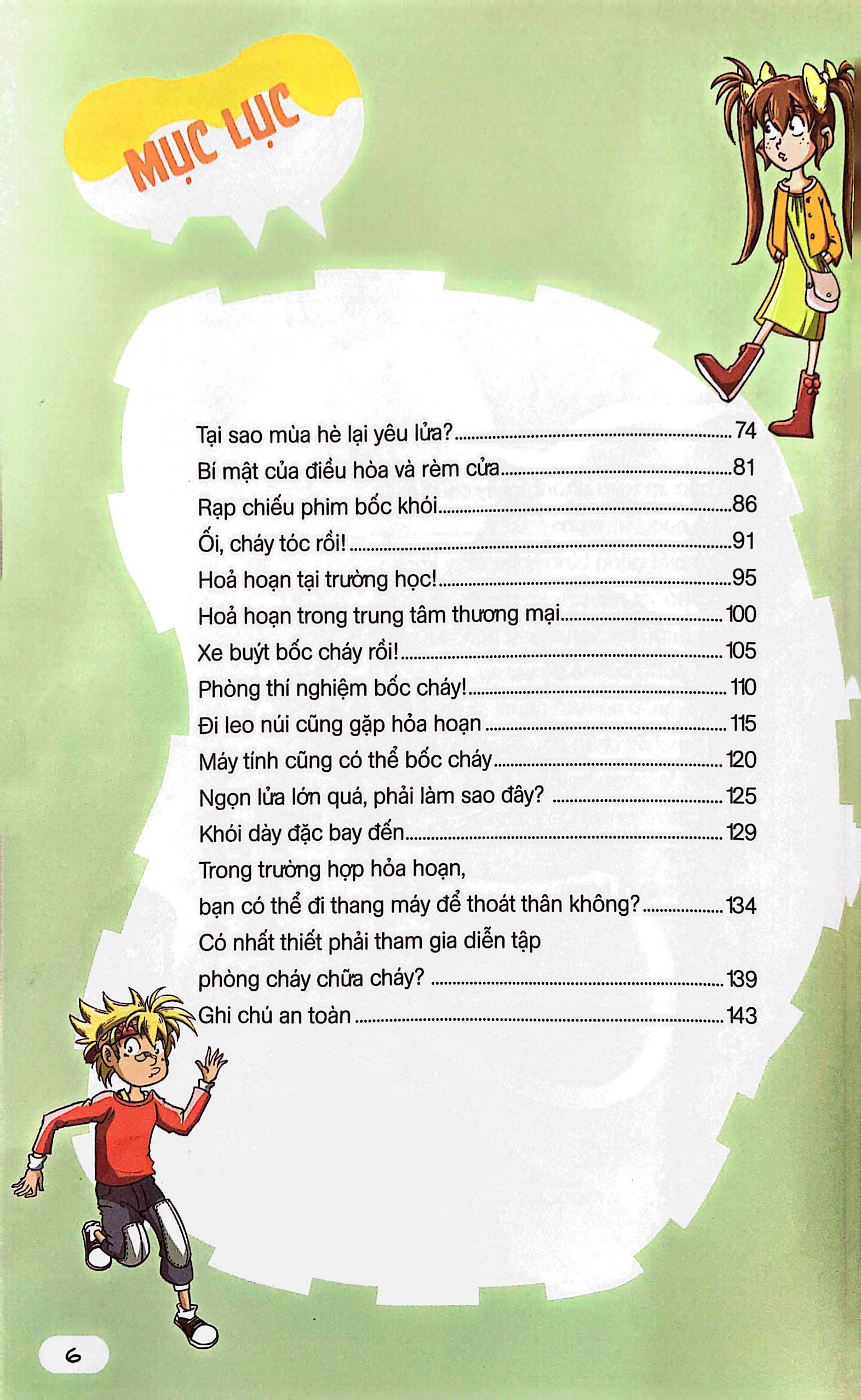 vệ sĩ tốt nhất là chính mình - 150++ kỹ năng an toàn dành cho học sinh - an toàn trong phòng cháy, chữa cháy (dành cho trẻ từ 6-12 tuổi) - Ảnh 6