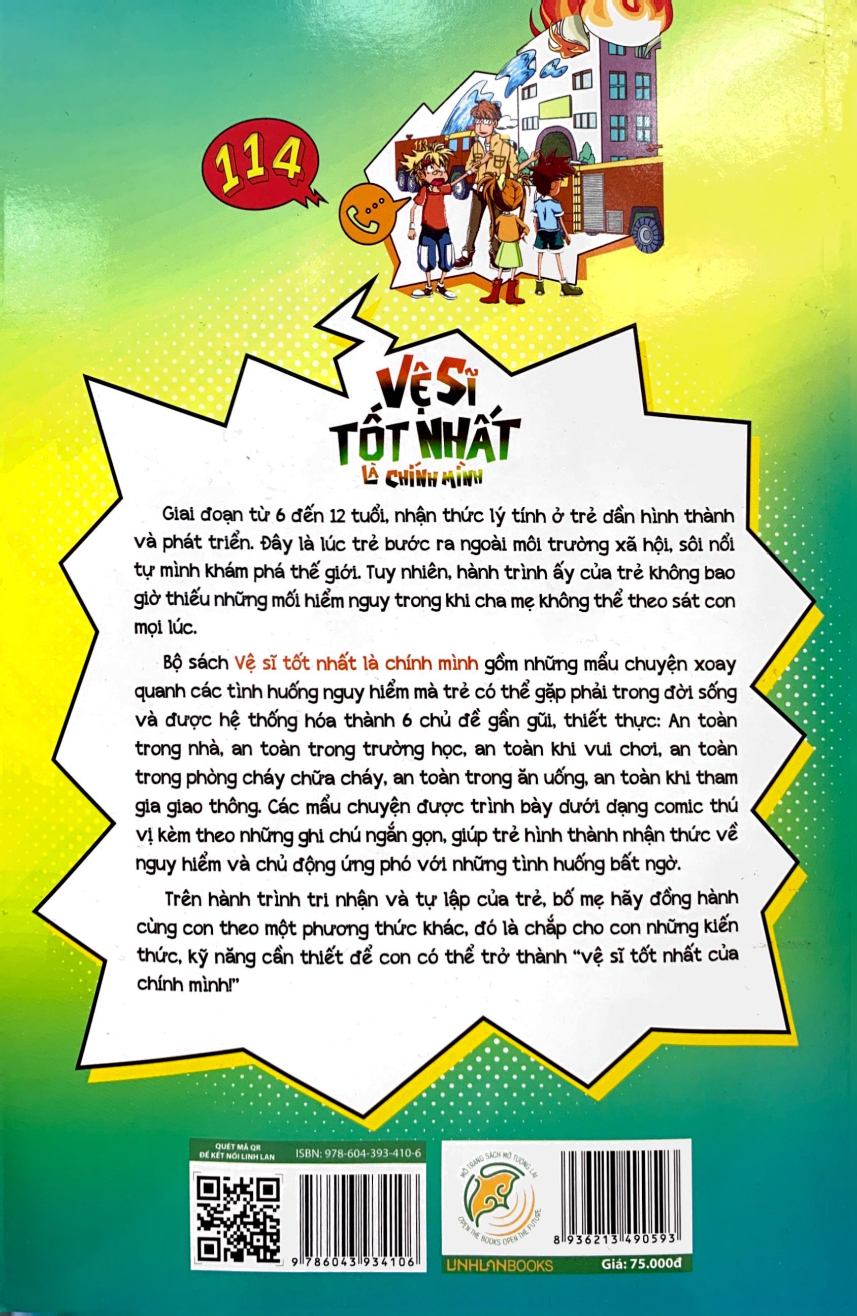 vệ sĩ tốt nhất là chính mình - 150++ kỹ năng an toàn dành cho học sinh - an toàn trong phòng cháy, chữa cháy (dành cho trẻ từ 6-12 tuổi) - Ảnh 9