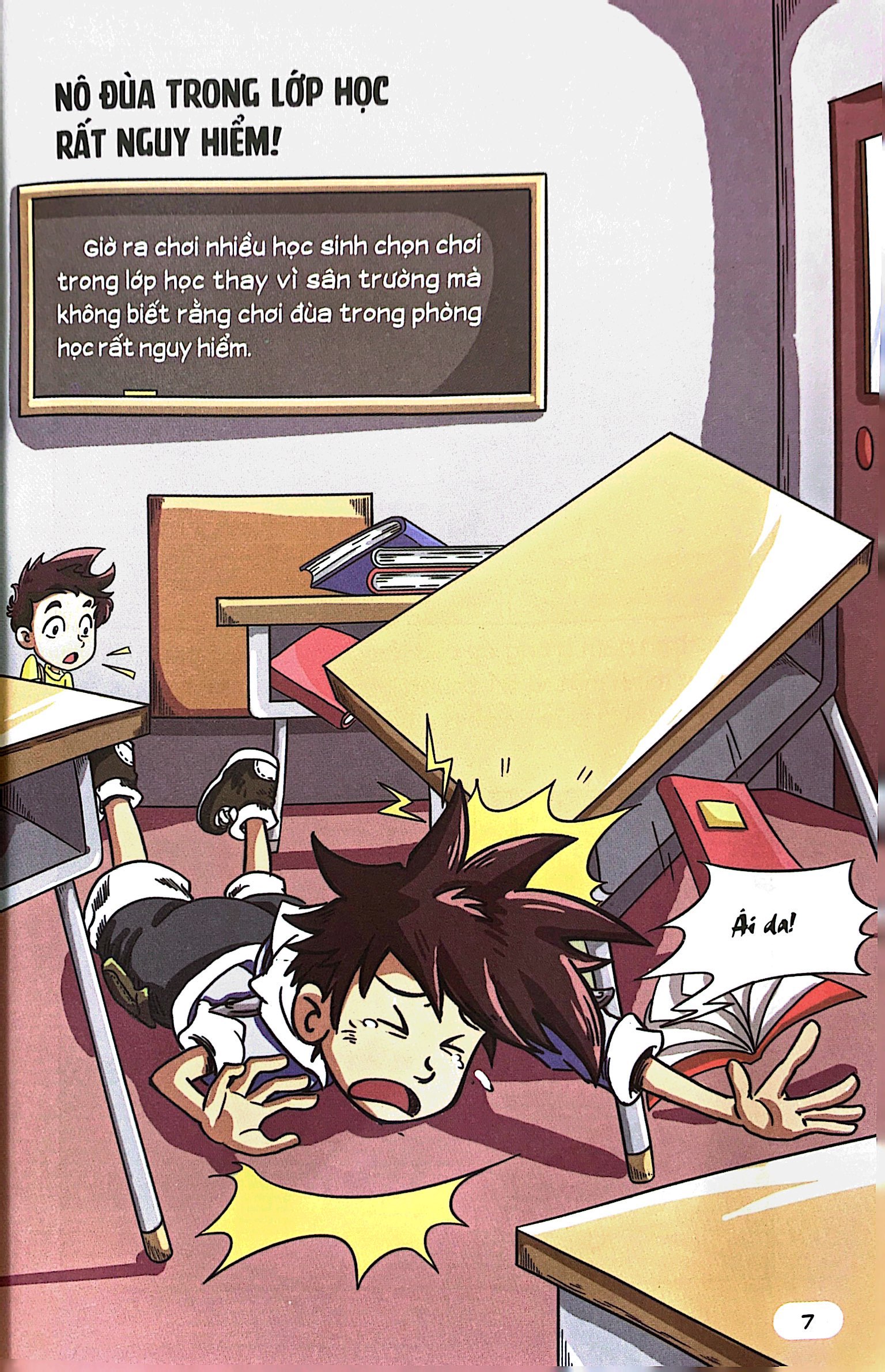 vệ sĩ tốt nhất là chính mình - 150++ kỹ năng an toàn dành cho học sinh - an toàn trong trường học (dành cho trẻ từ 6-12 tuổi) - Ảnh 7