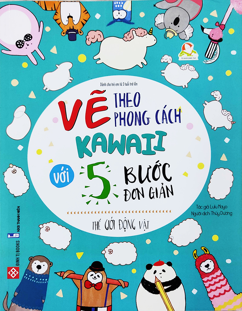 vẽ theo phong cách kawaii với 5 bước đơn giản - thế giới động vật - Ảnh 2