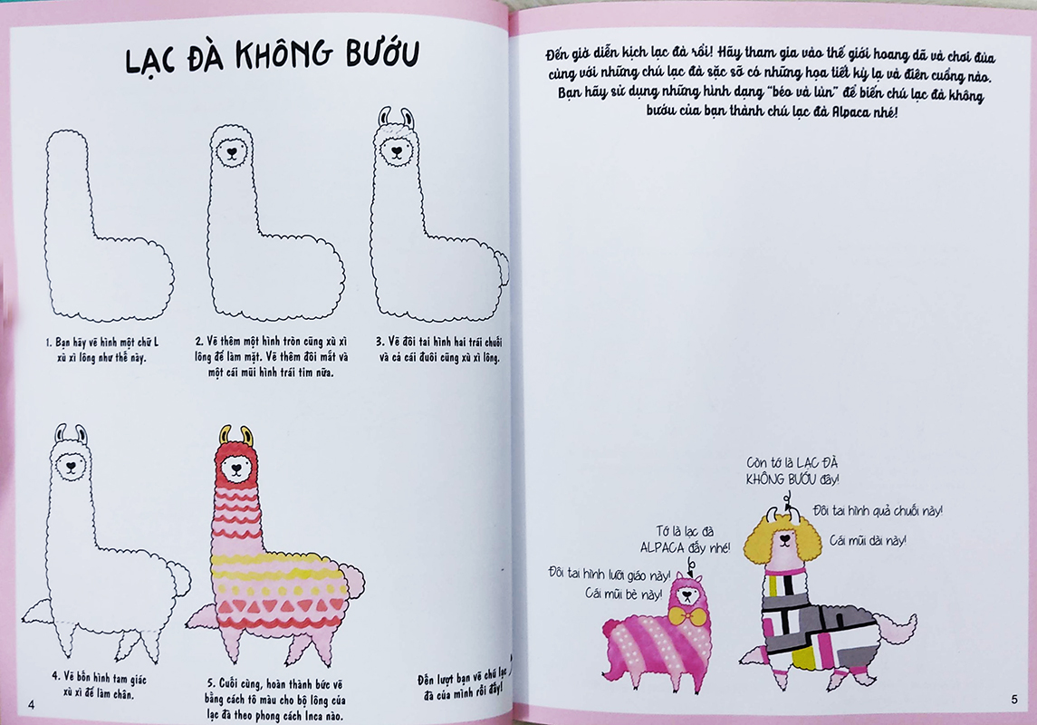 vẽ theo phong cách kawaii với 5 bước đơn giản - thế giới động vật - Ảnh 3