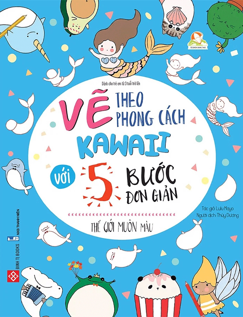 vẽ theo phong cách kawaii với 5 bước đơn giản - thế giới muôn màu - Ảnh 2