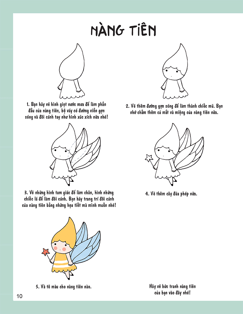 vẽ theo phong cách kawaii với 5 bước đơn giản - thế giới muôn màu - Ảnh 20