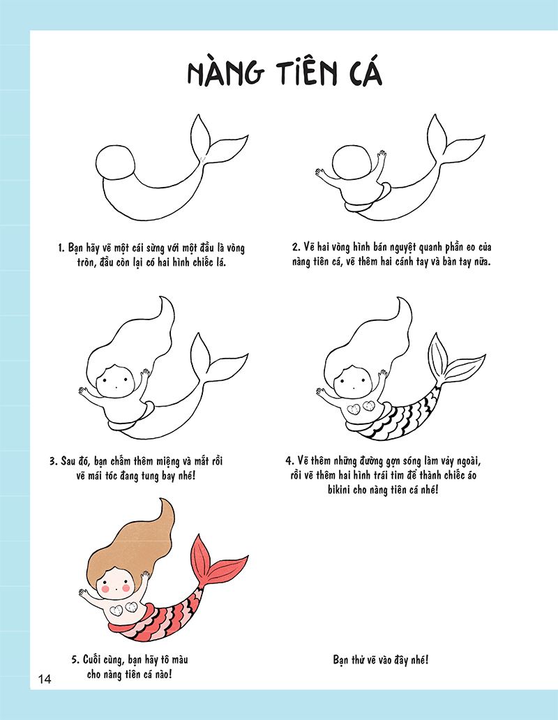 vẽ theo phong cách kawaii với 5 bước đơn giản - thế giới muôn màu - Ảnh 24