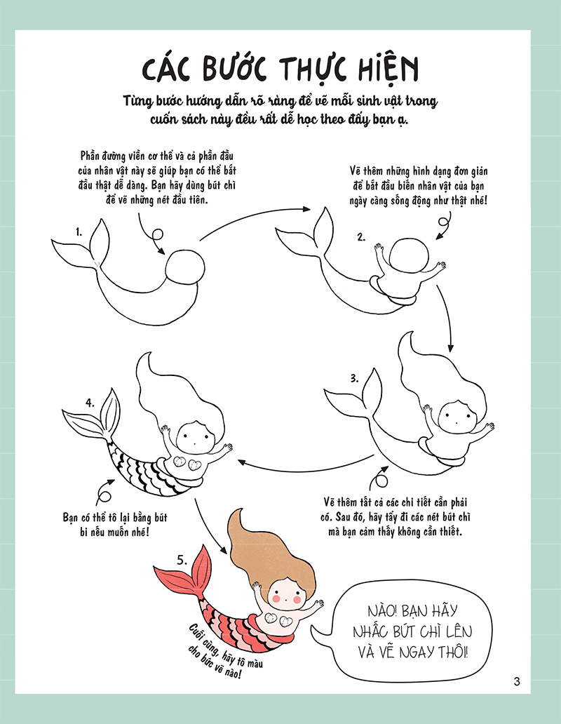 vẽ theo phong cách kawaii với 5 bước đơn giản - thế giới muôn màu - Ảnh 7